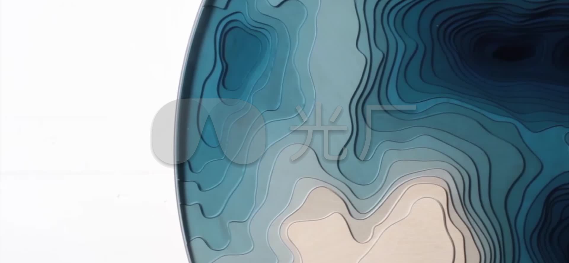 视频素材 实拍视频 视觉创意 抽象梯田 来自视频原始文件或预览原始