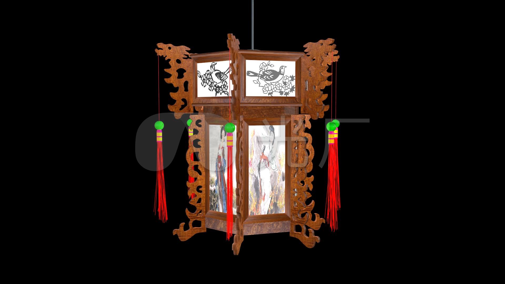 中式古典宫灯1