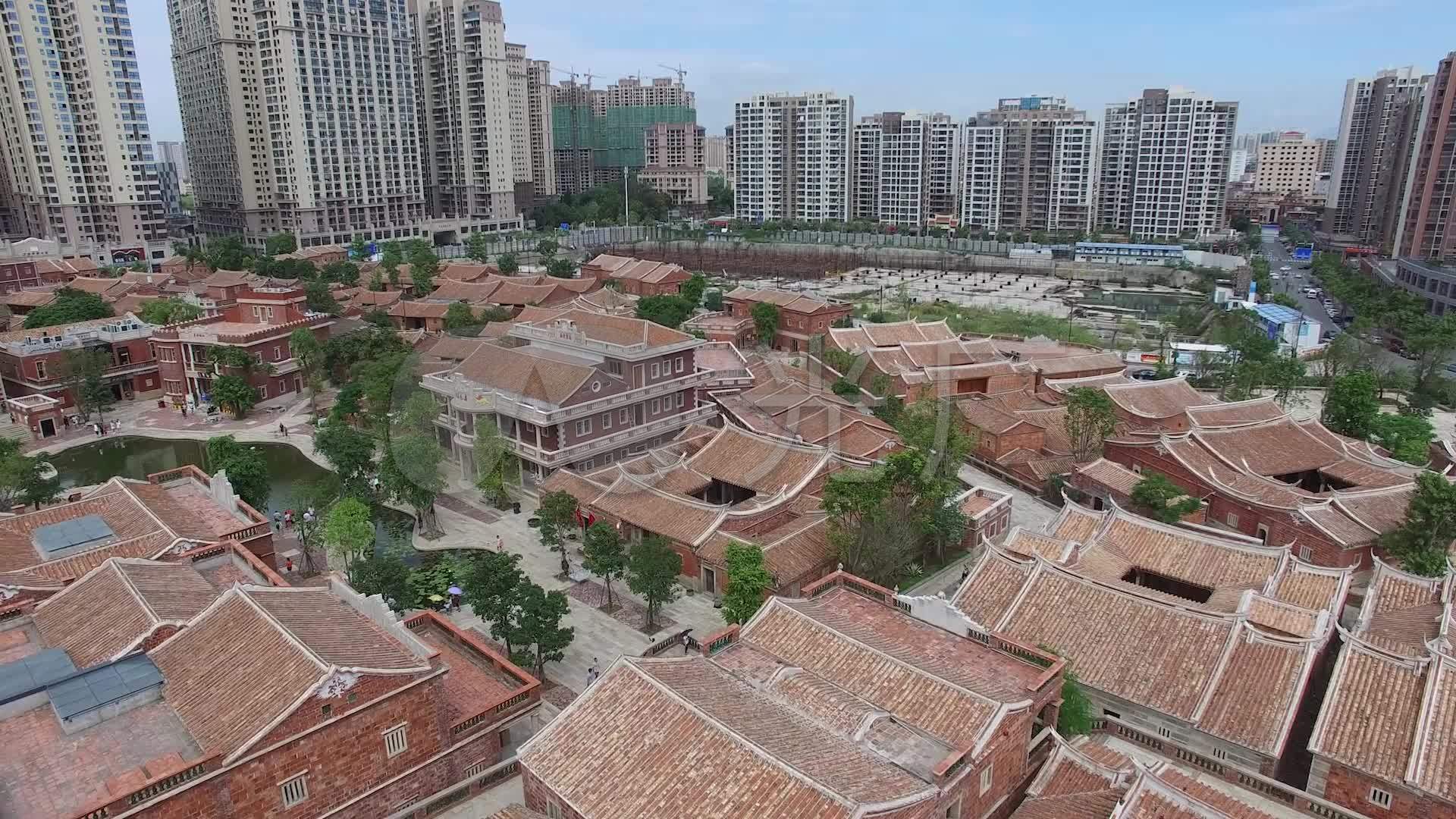 福建省泉州市晋江市五店市航拍素材1_1920x1080_高清