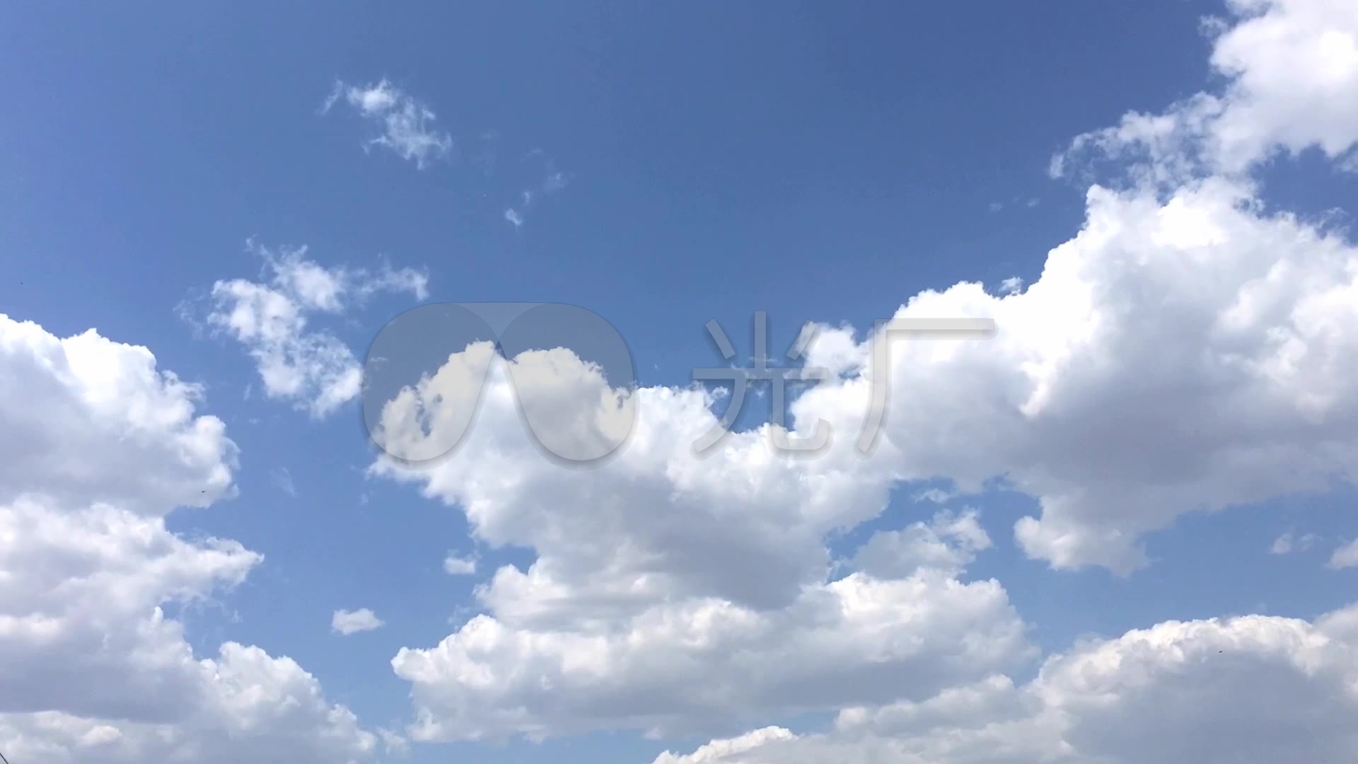 蔚蓝天空美丽白云2