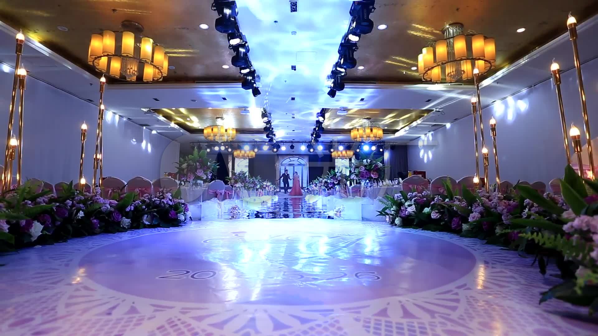婚礼高端大气现场