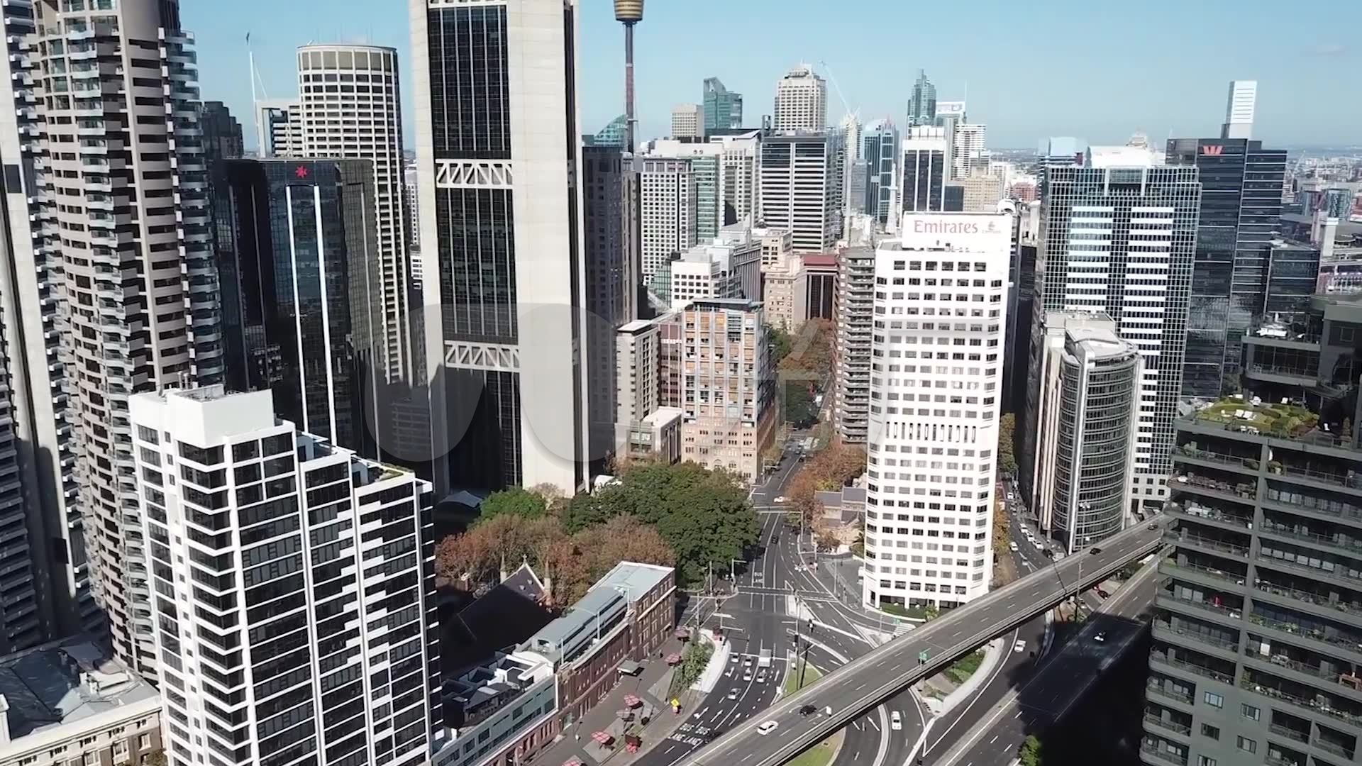 澳大利亚风光 悉尼风景 城市高楼 城市建筑 航拍