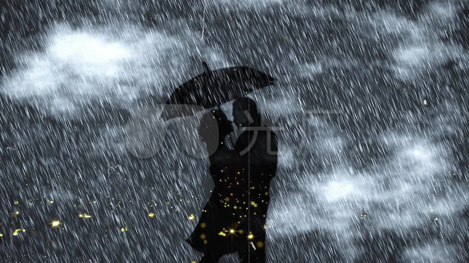 让泪化作相思雨歌曲配乐成品背景素材_1920x1080_高清