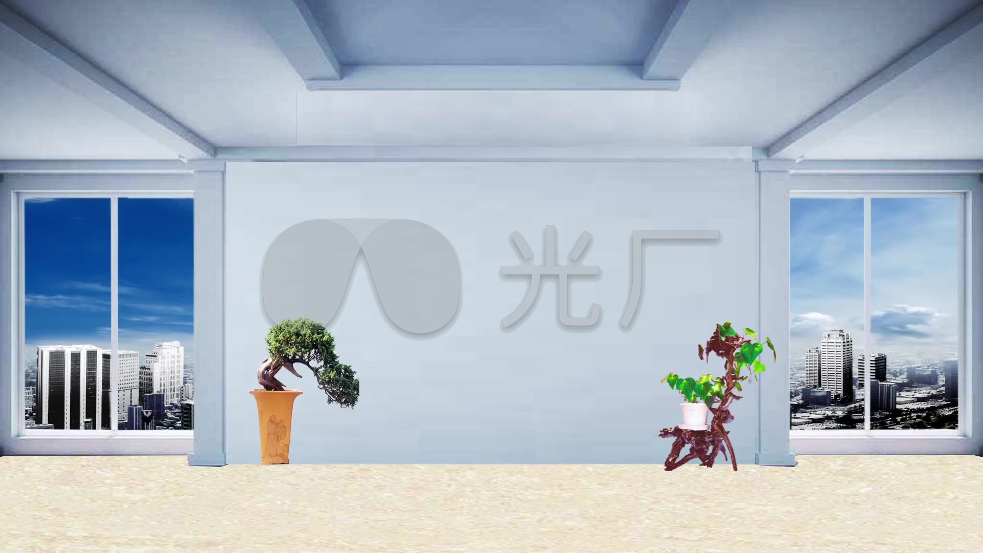 家,客厅,办公室等小品场景素材_1920x1080_高清视频
