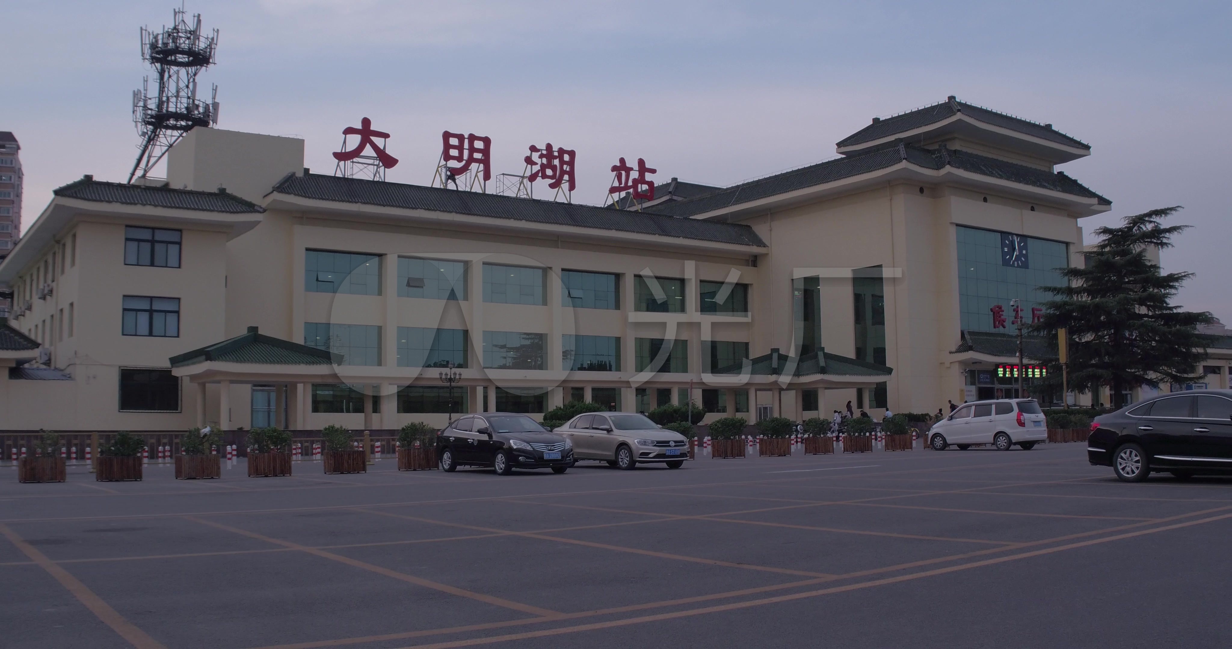 济南东站济南大明湖站大明湖火车站3_4096x2160_高清