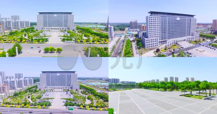 4k滦南北河新区全貌(县政府)