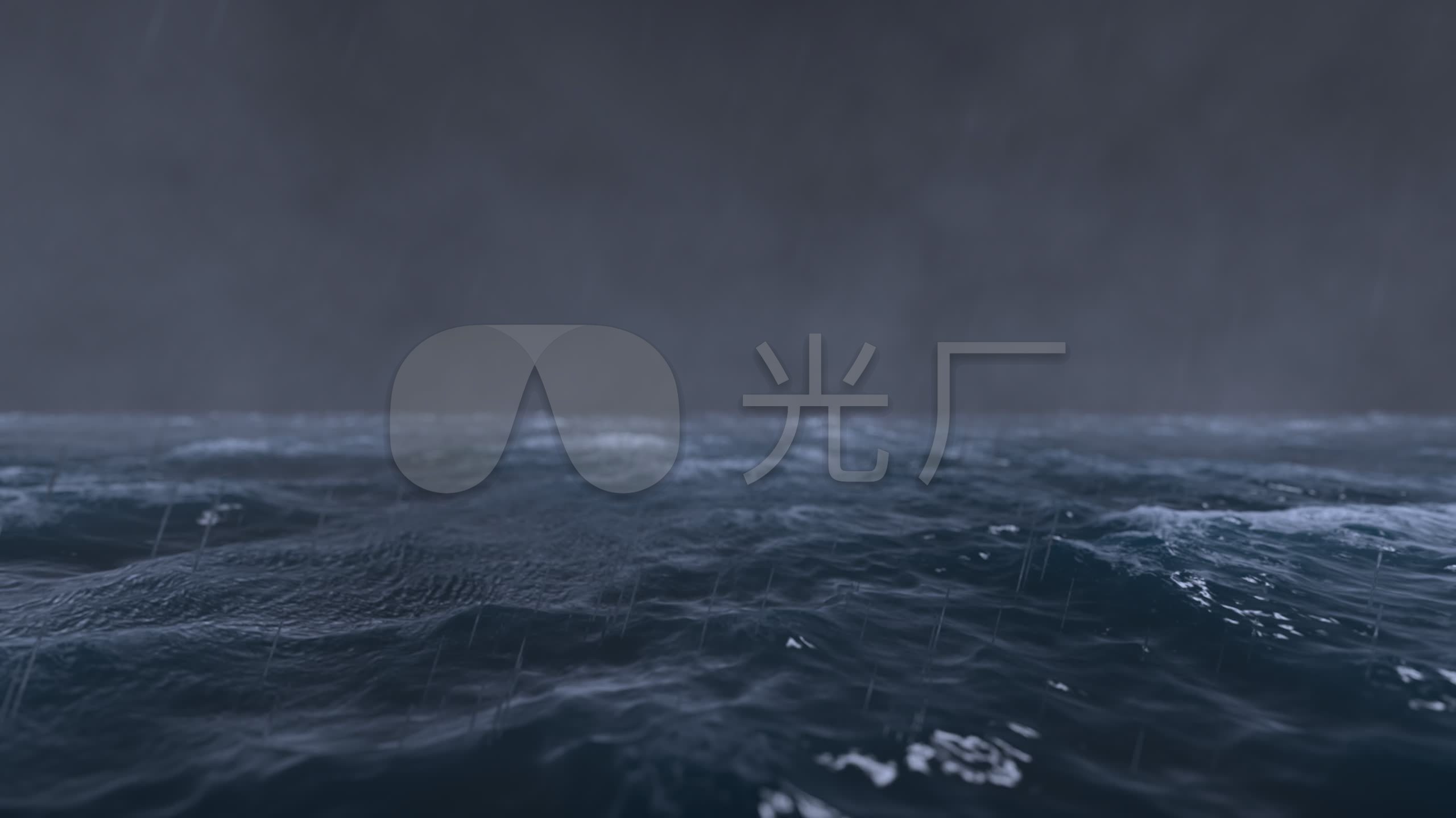 海洋风暴_2560x1440_高清视频素材下载(编号:2678994)