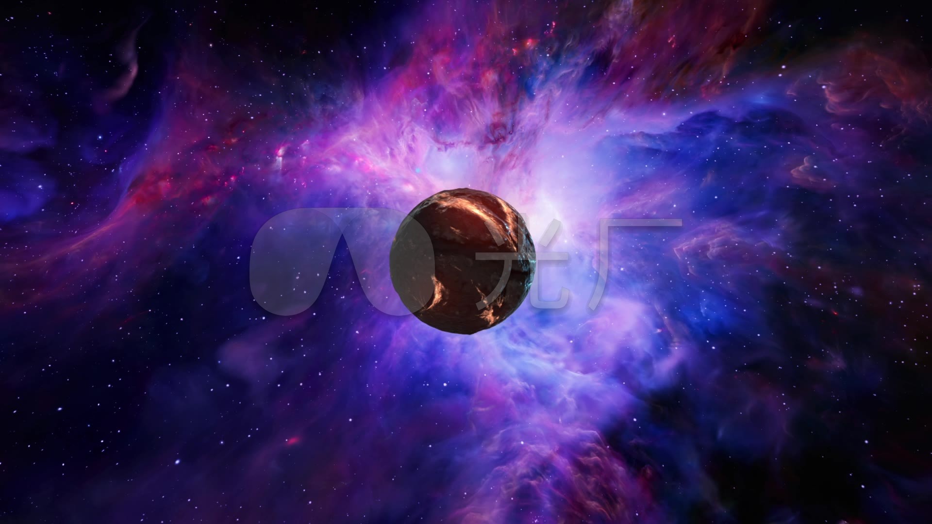 宇宙星云天体星球_1920x1080_高清视频素材下载(编号