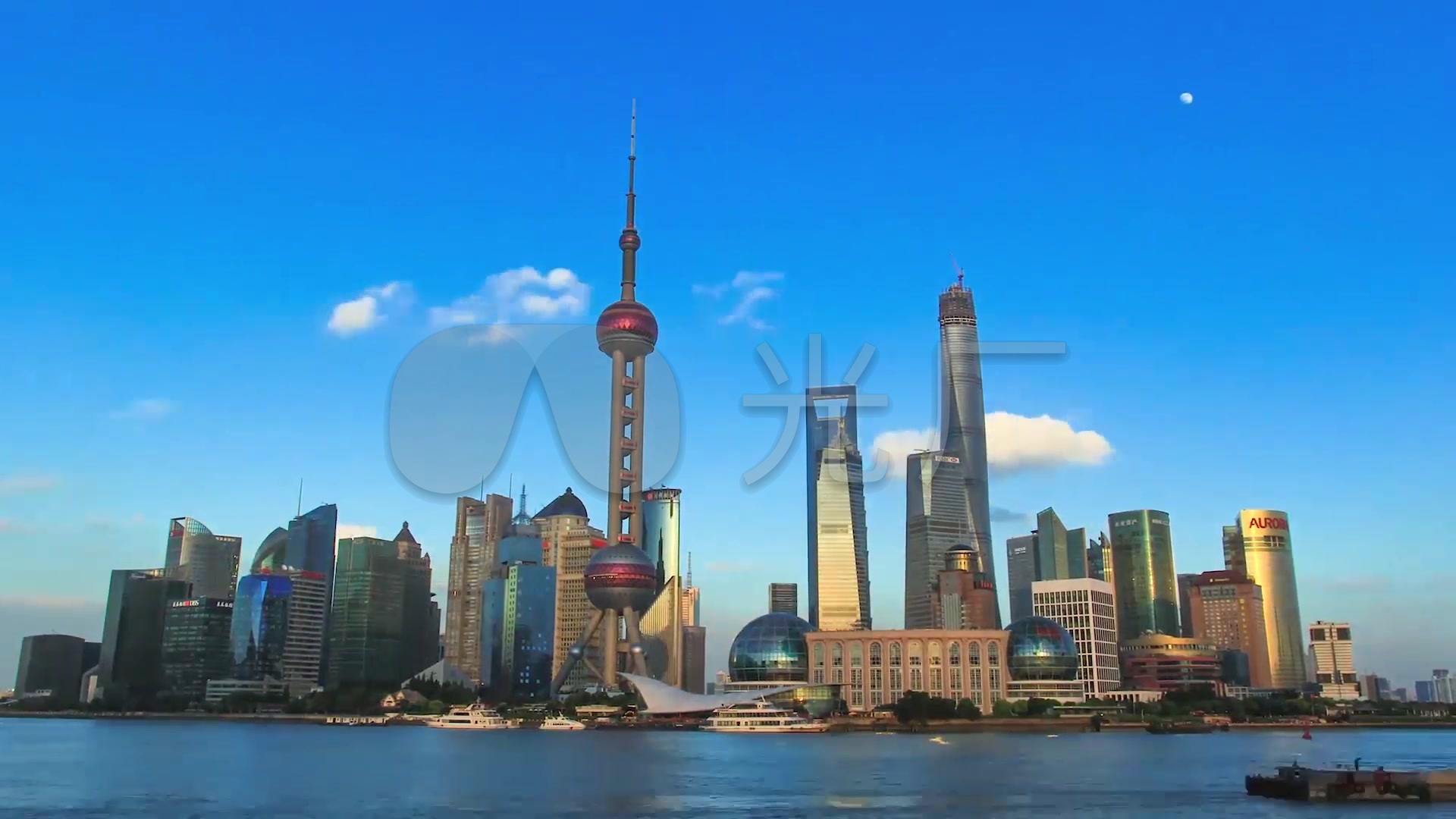 上海地标建筑延时拍