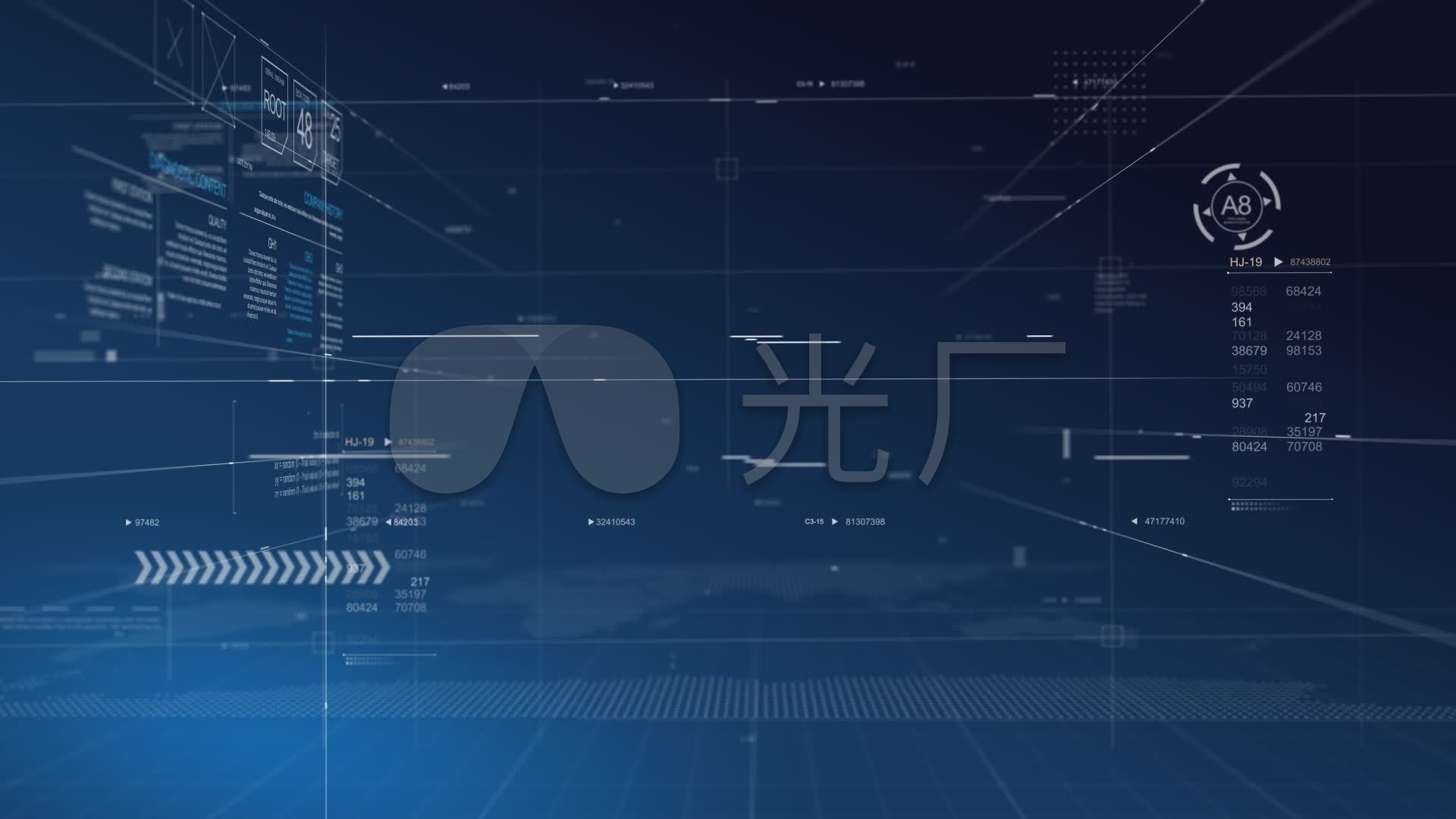科技感背景_1920x1080_高清视频素材下载(编号:2708127)_舞台背景_vj