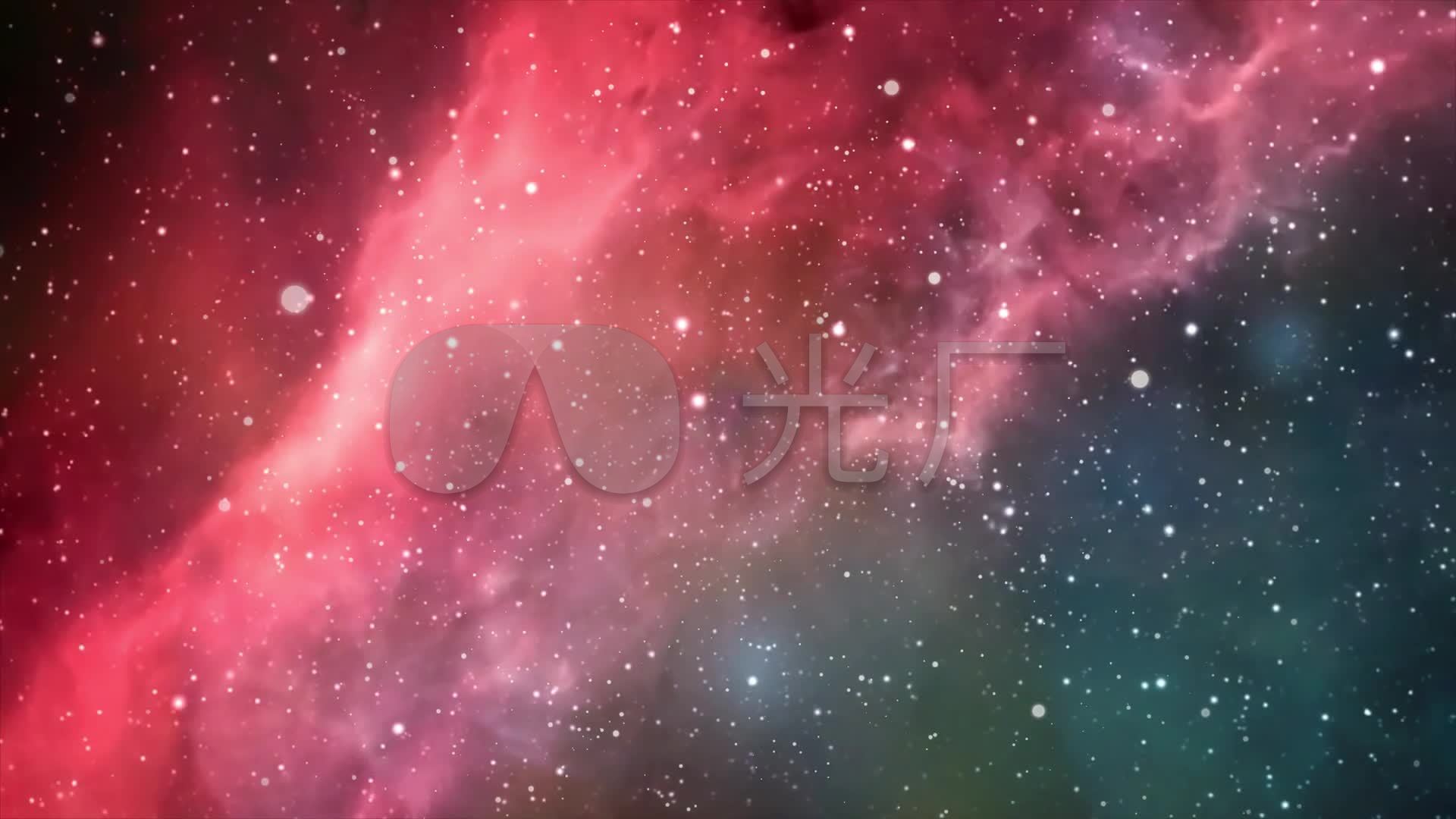 星空粒子星云梦幻银河