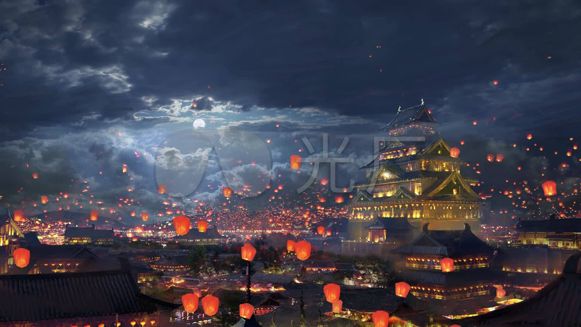 孔明灯_1920x1080_高清视频素材下载(编号:2716835)