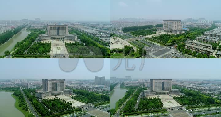 泰兴城市航拍