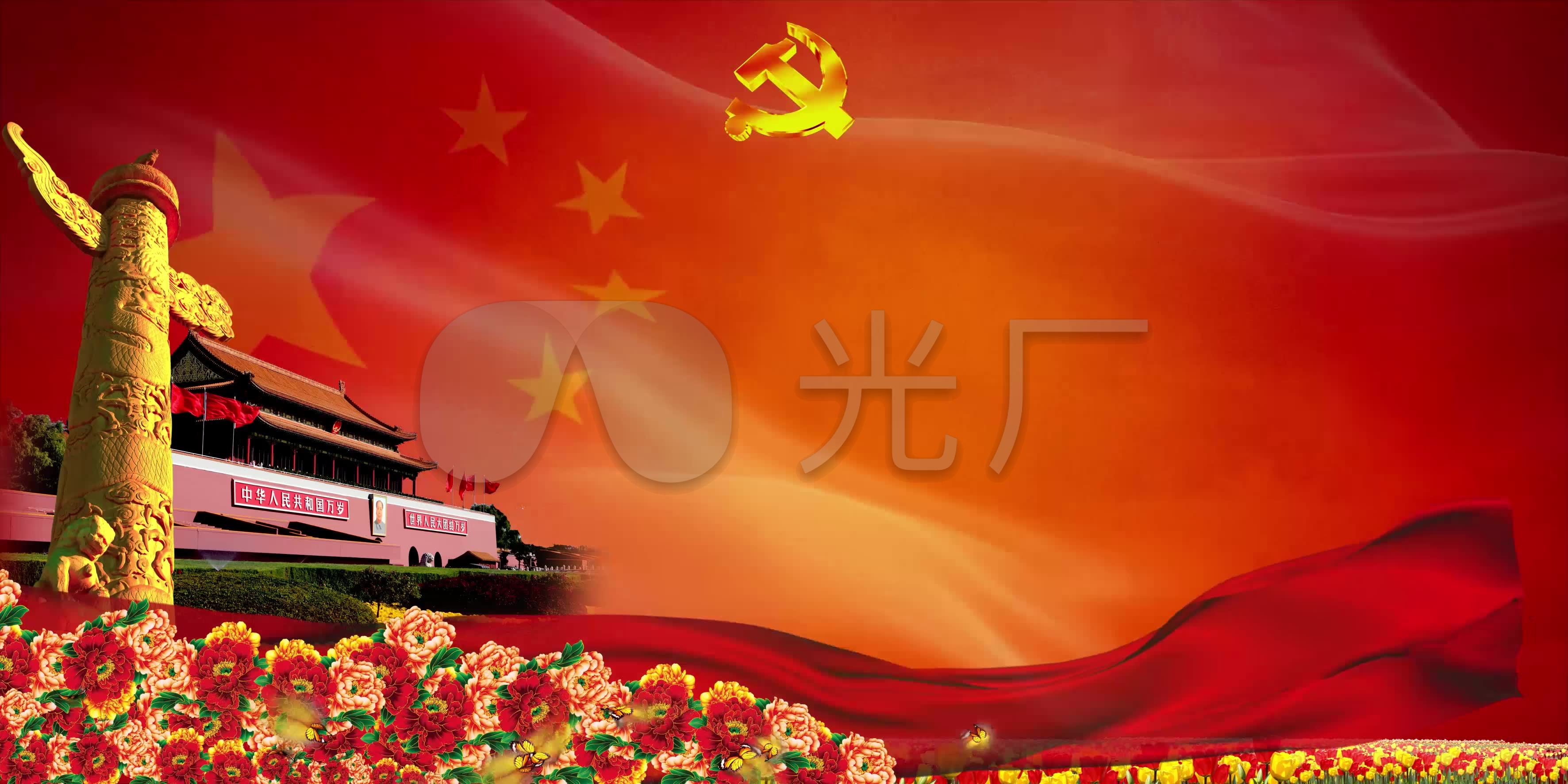 中国走进新时代战斗机飞过直升机飞过红绸子