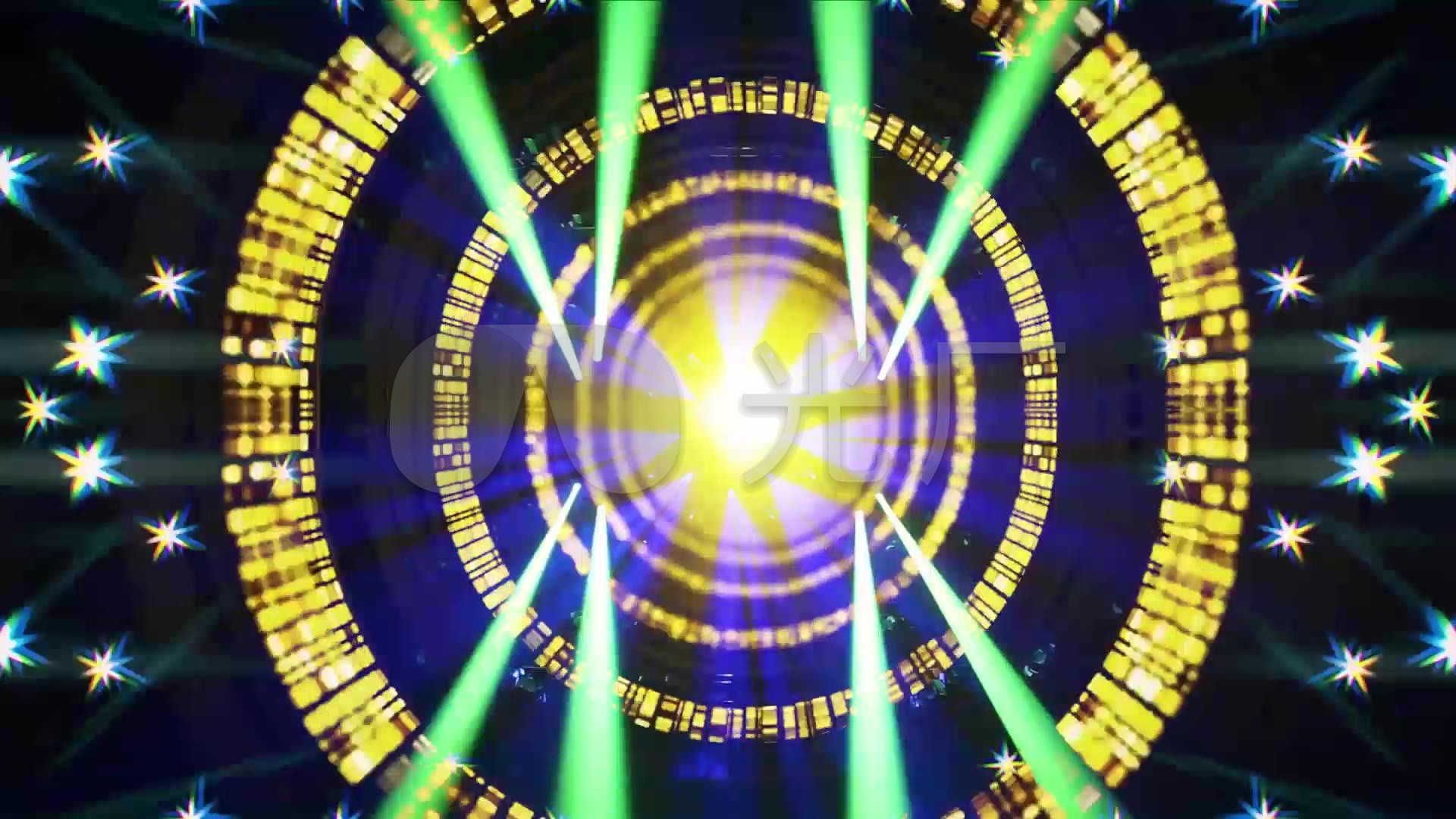 抖音神曲海草舞节奏快闪动感舞台背景素材