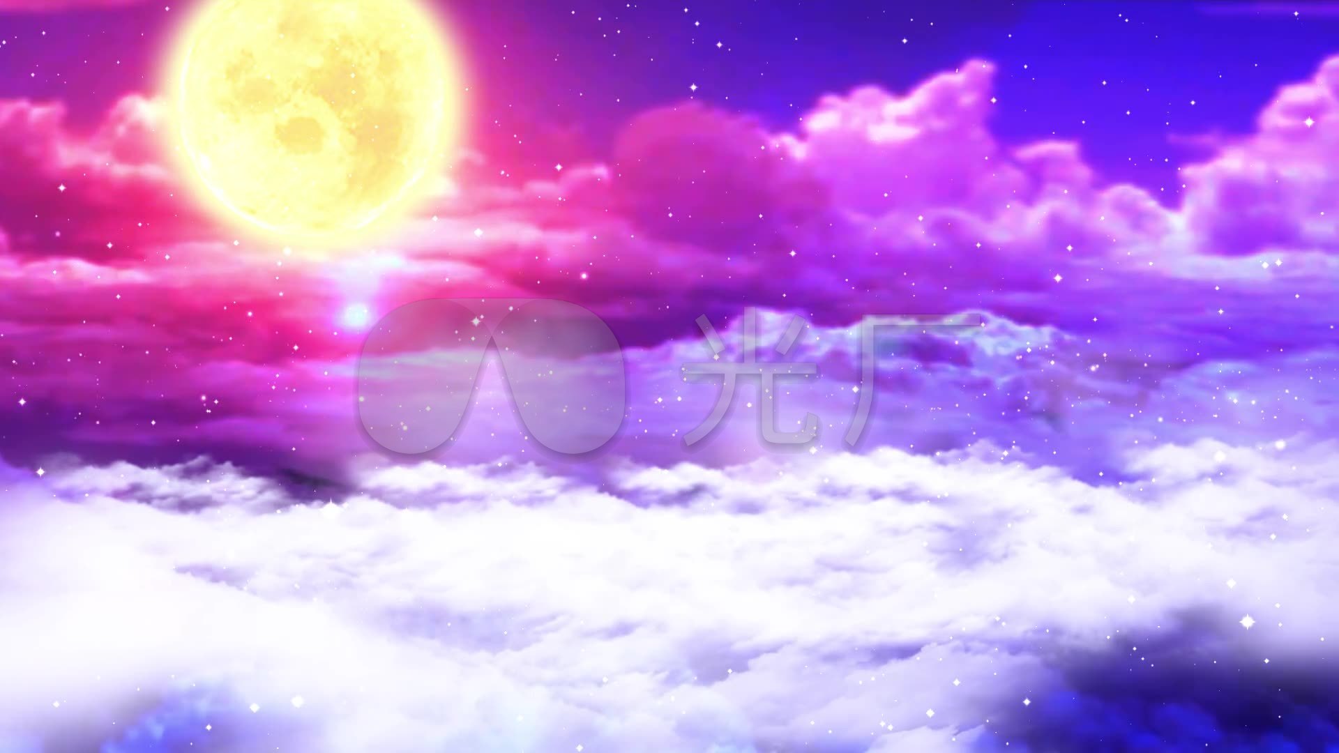 歌曲彩云追月配乐成品月亮中秋仙境_1920x1080_高清