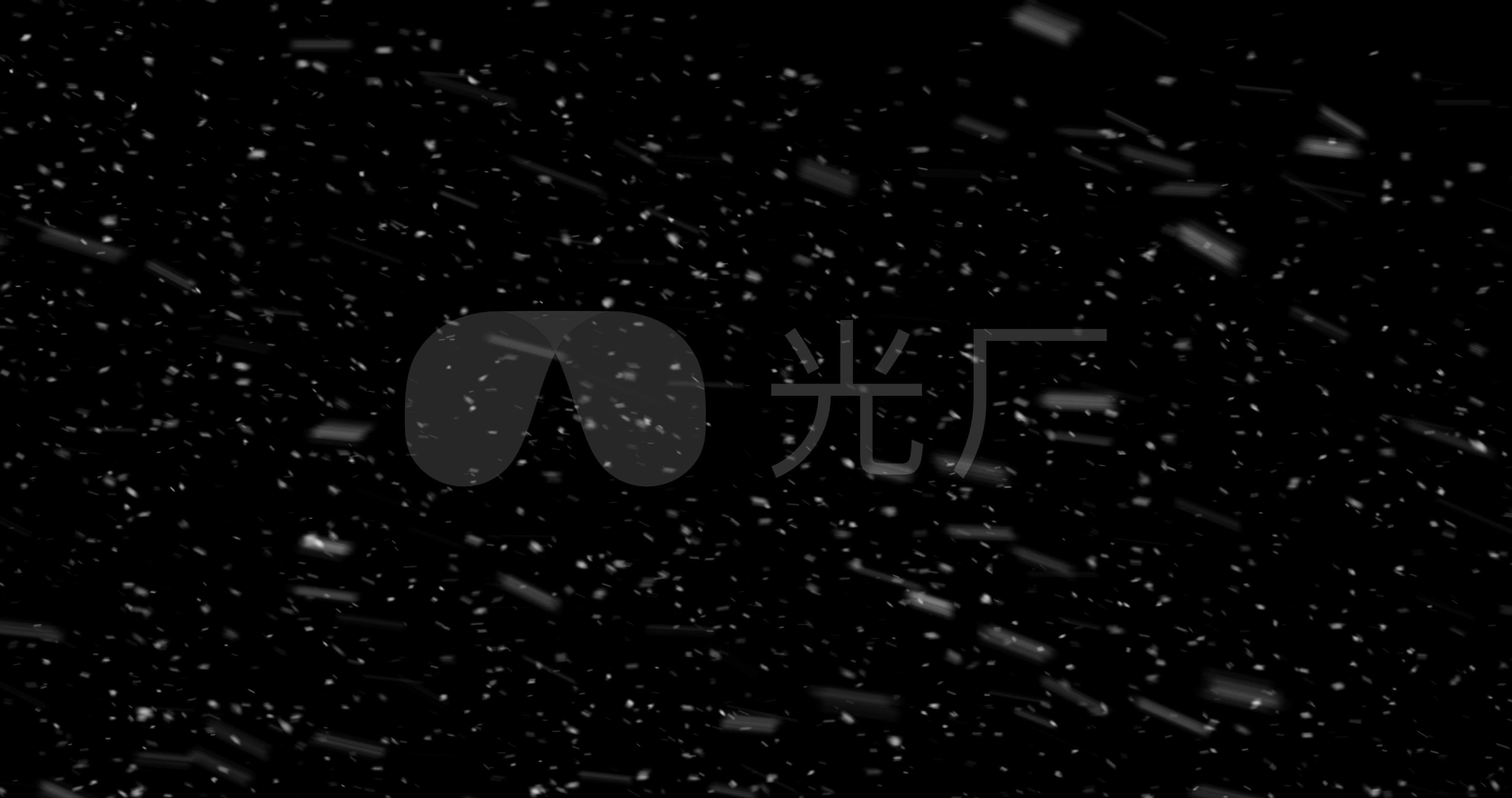 4kloop下雪飞雪特效素材_4096x2160_高清视频素材下载(编号:2741858)