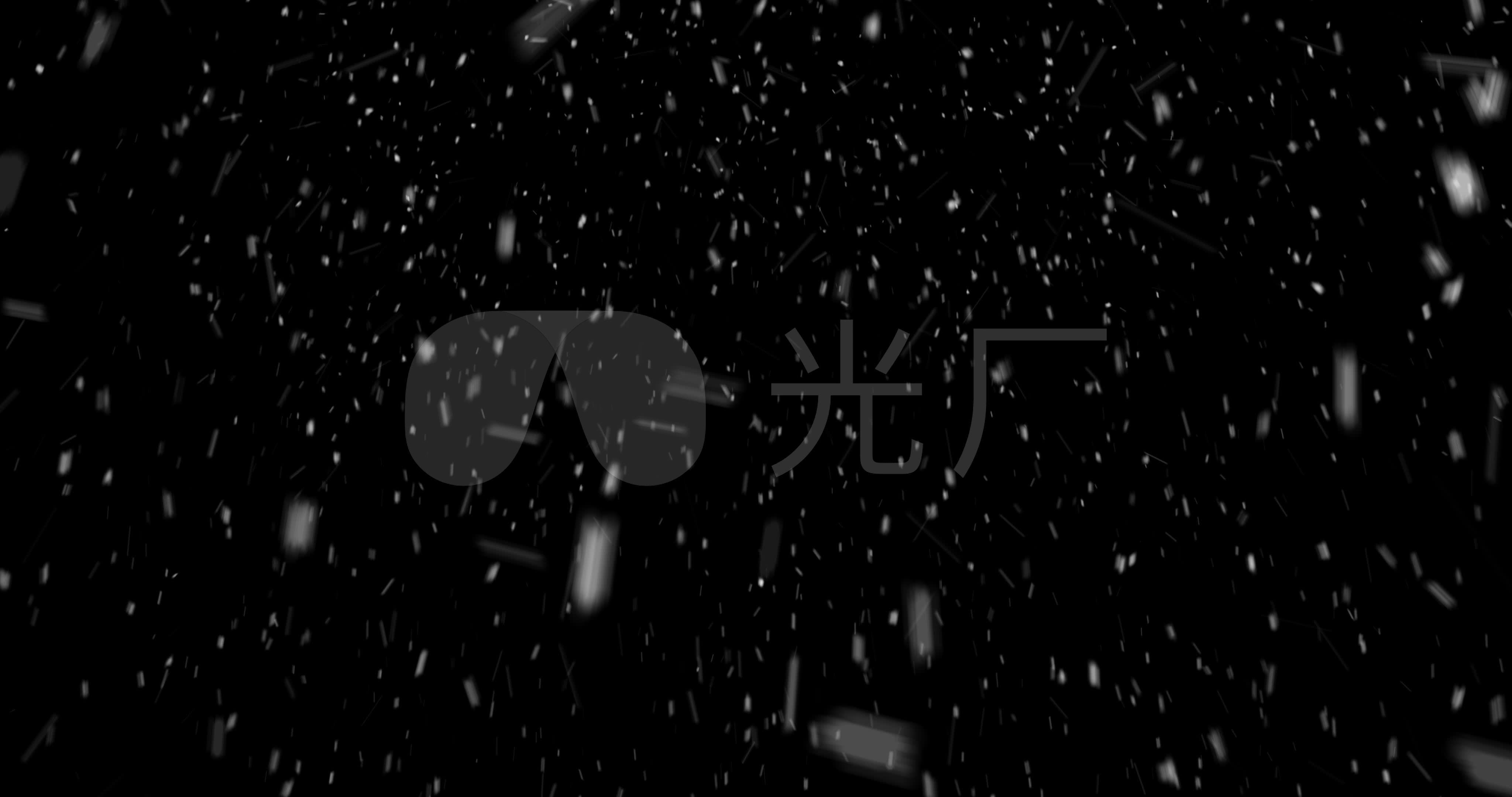 4k循环下雪飞雪特效素材_4096x2160_高清视频素材下载