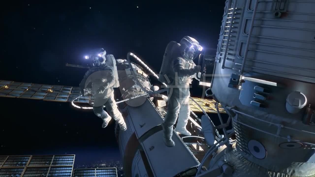 震撼宇航员飞船_1280x720_高清视频素材下载(编号:2744233)_影视包装