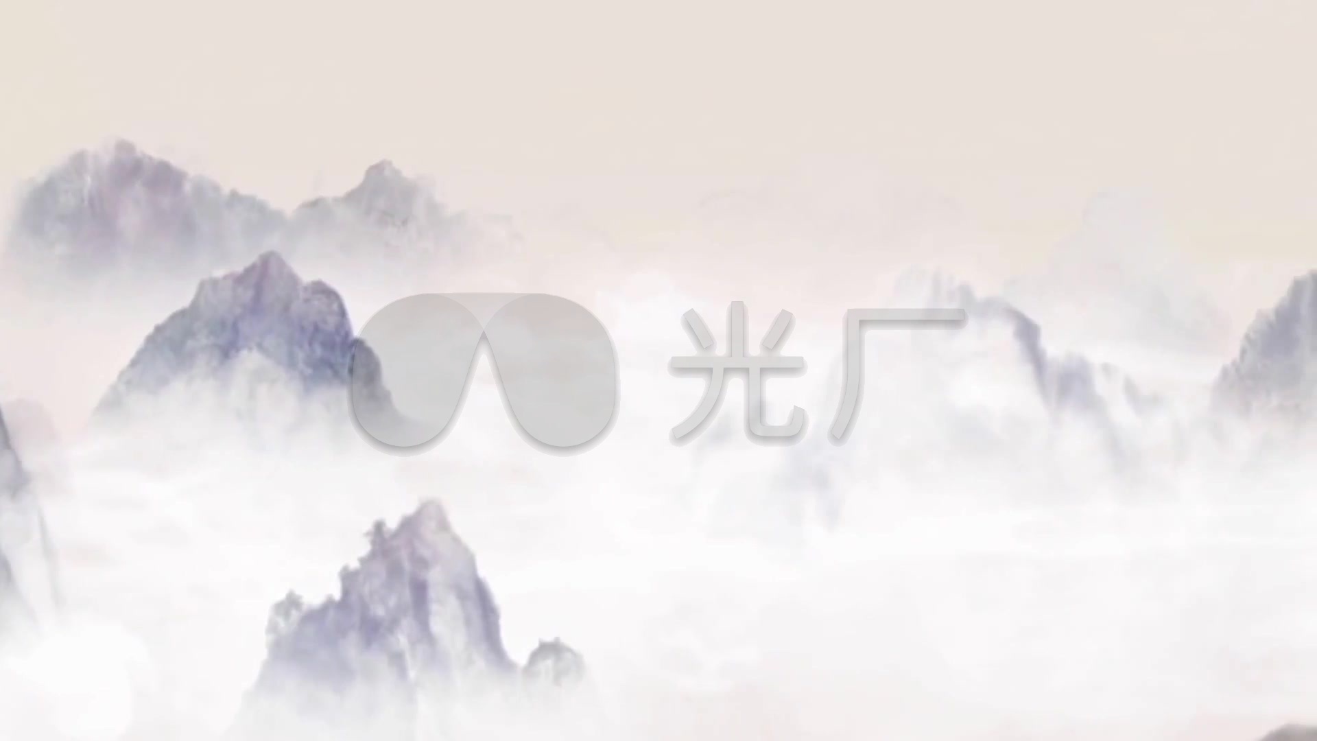 古典中国风淡雅唯美水墨画视频背景素材