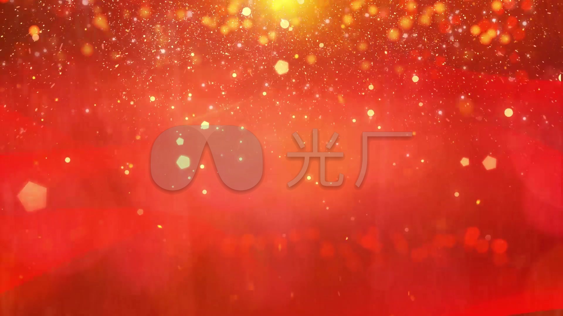 红色背景图片1920*1080,1920*1080红色背景图 红色喜庆粒子颁奖大气背景_1920x1080_高清视频素材