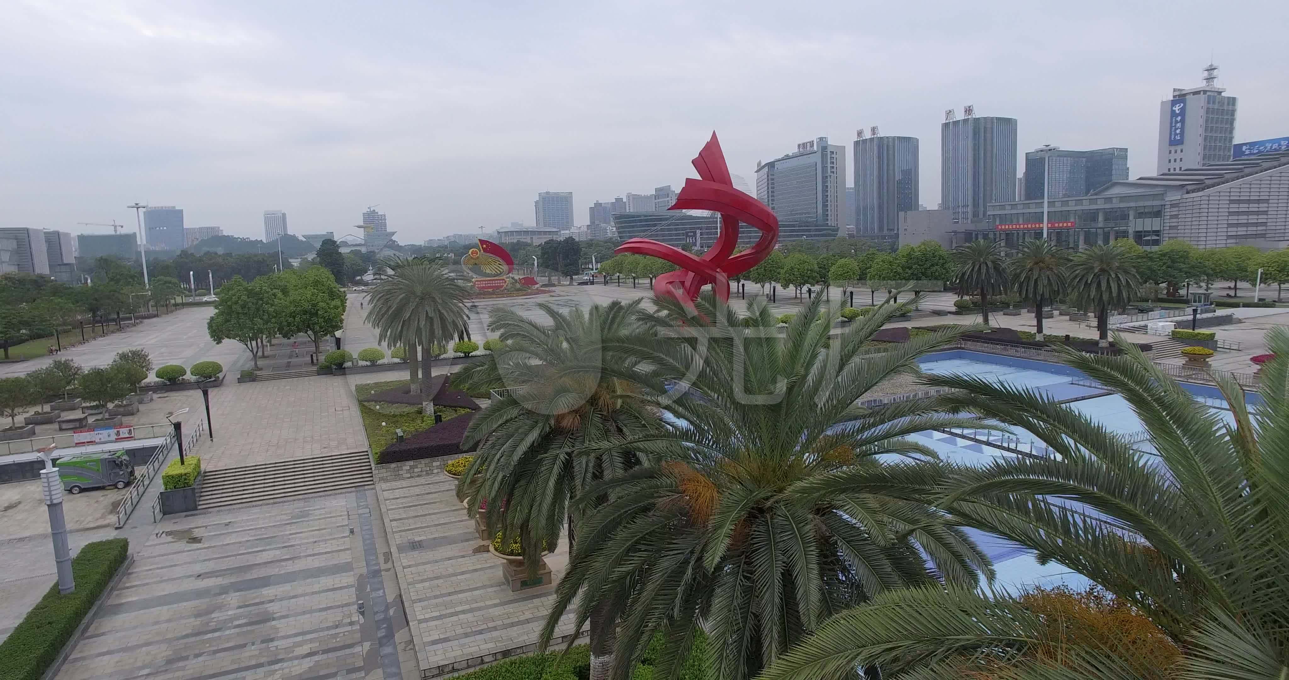 东莞市政府_4096x2160_高清视频素材下载(编号:)_实拍
