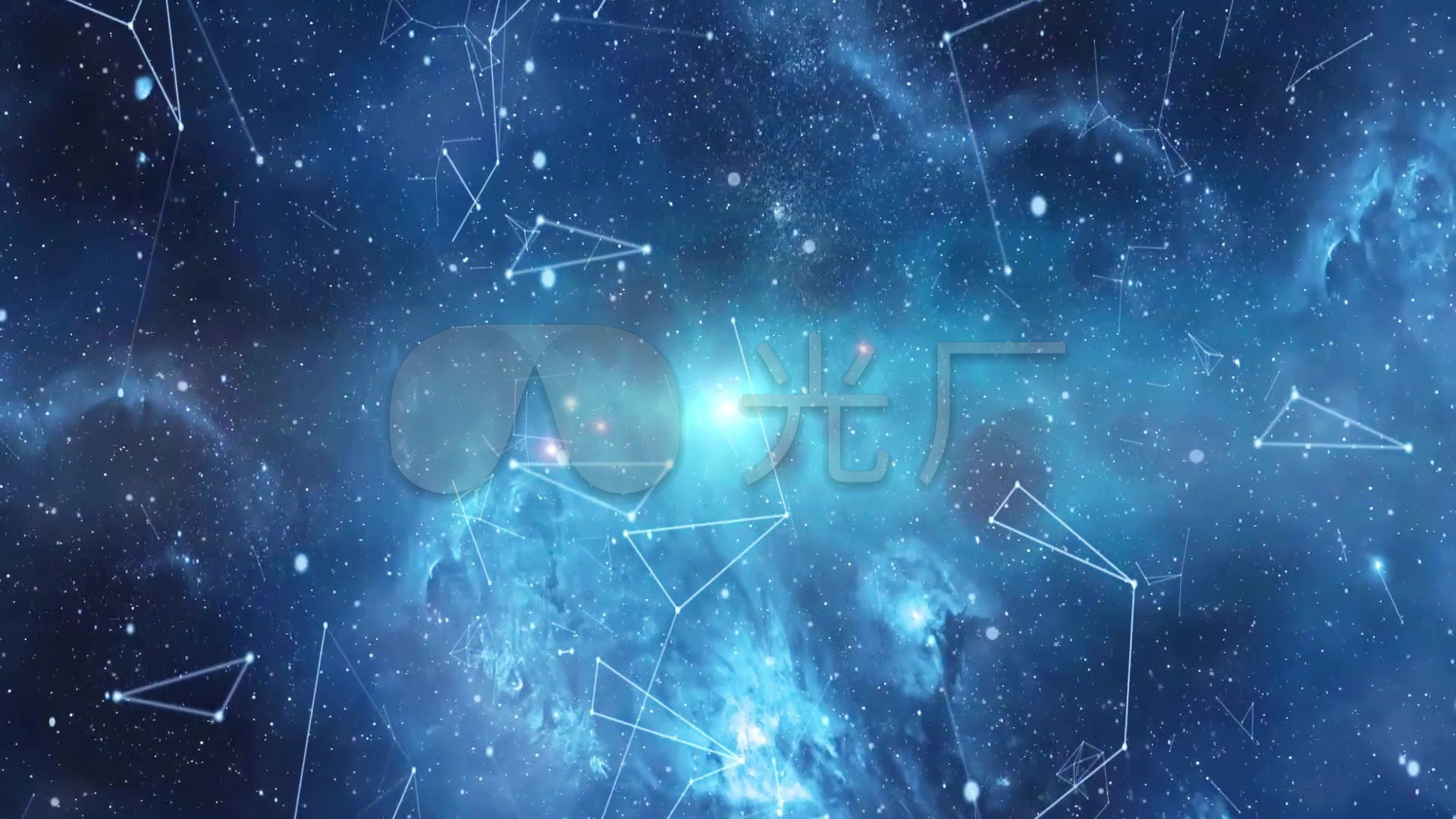 粒子星空唯美星河_1920x1080_高清视频素材下载(编号:2758319)_舞台