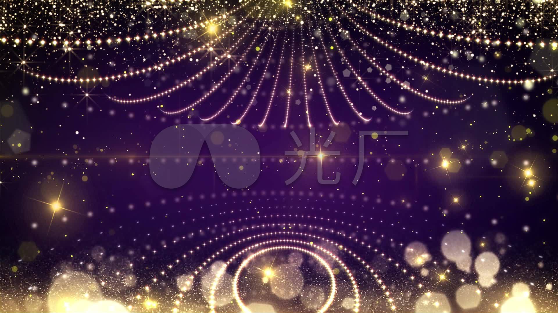 百老汇夜上海灯光粒子歌舞舞厅背景