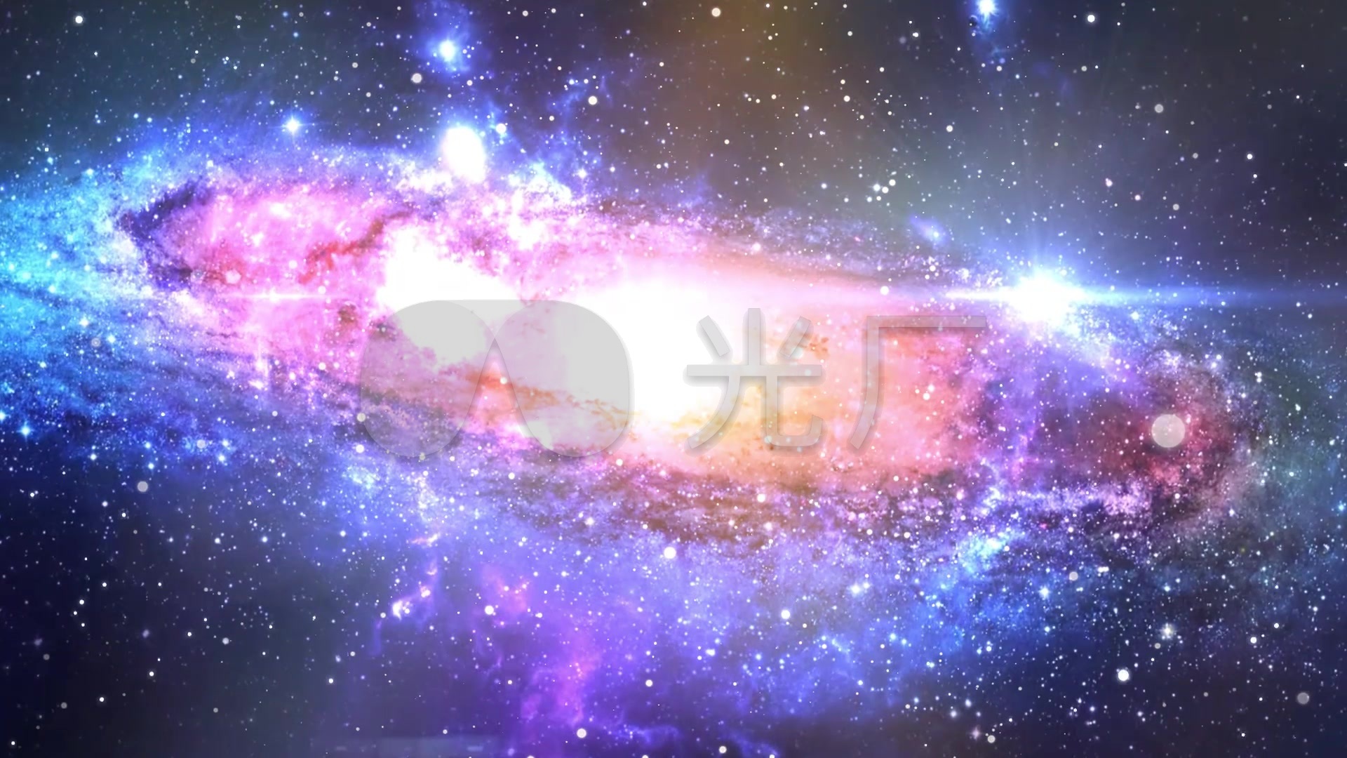 星空粒子星河_1920x1080_高清视频素材下载(编号:2761815)_舞台背景