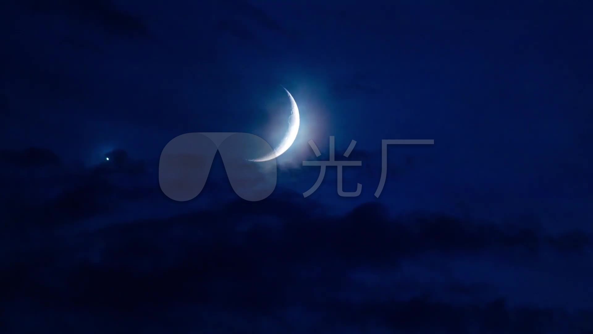 月牙_1920x1080_高清视频素材下载(编号:2762771)_实拍视频_vj师网