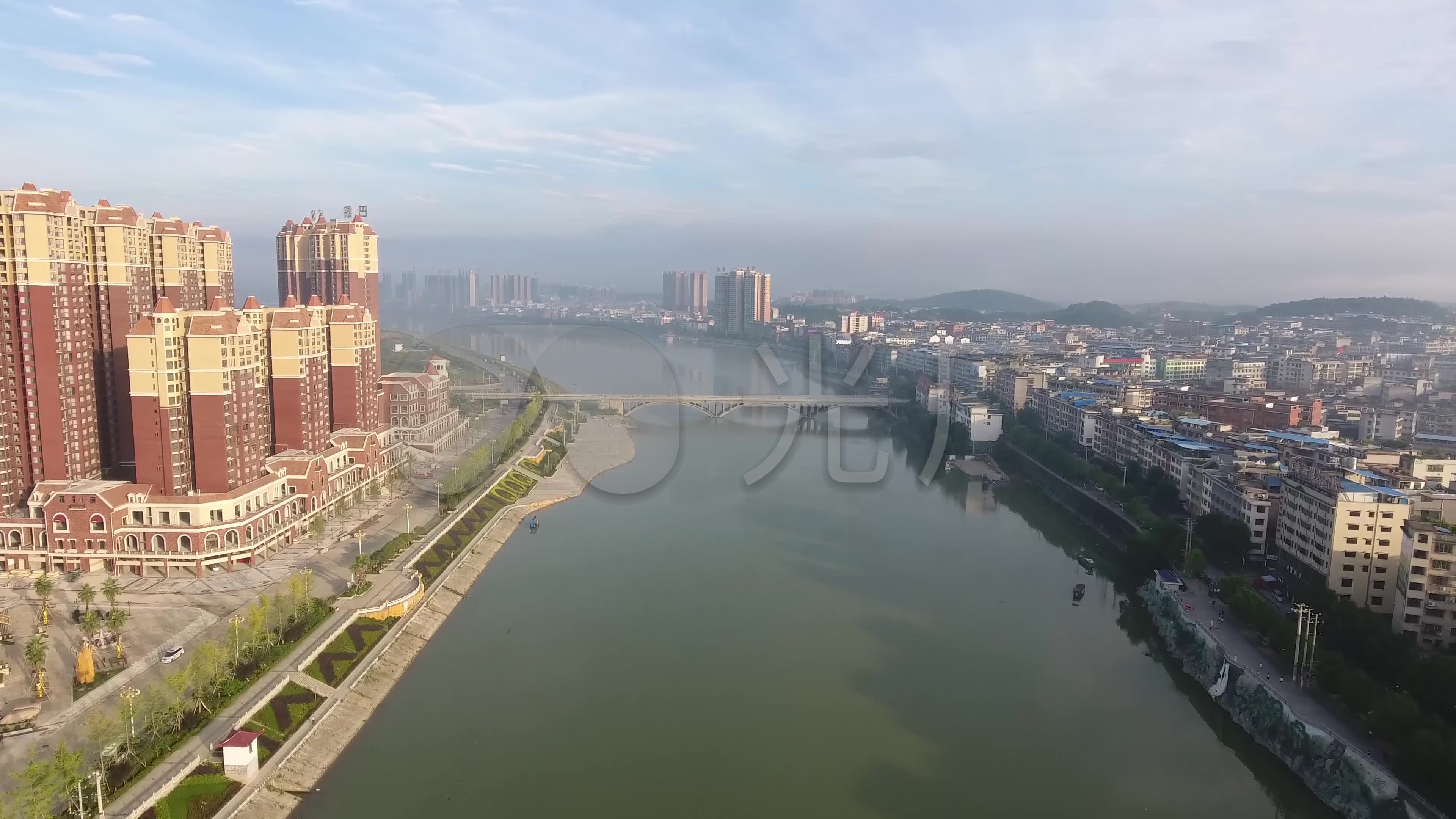 湖南隆回县风景_3840x2160_高清视频素材下载(编号:)