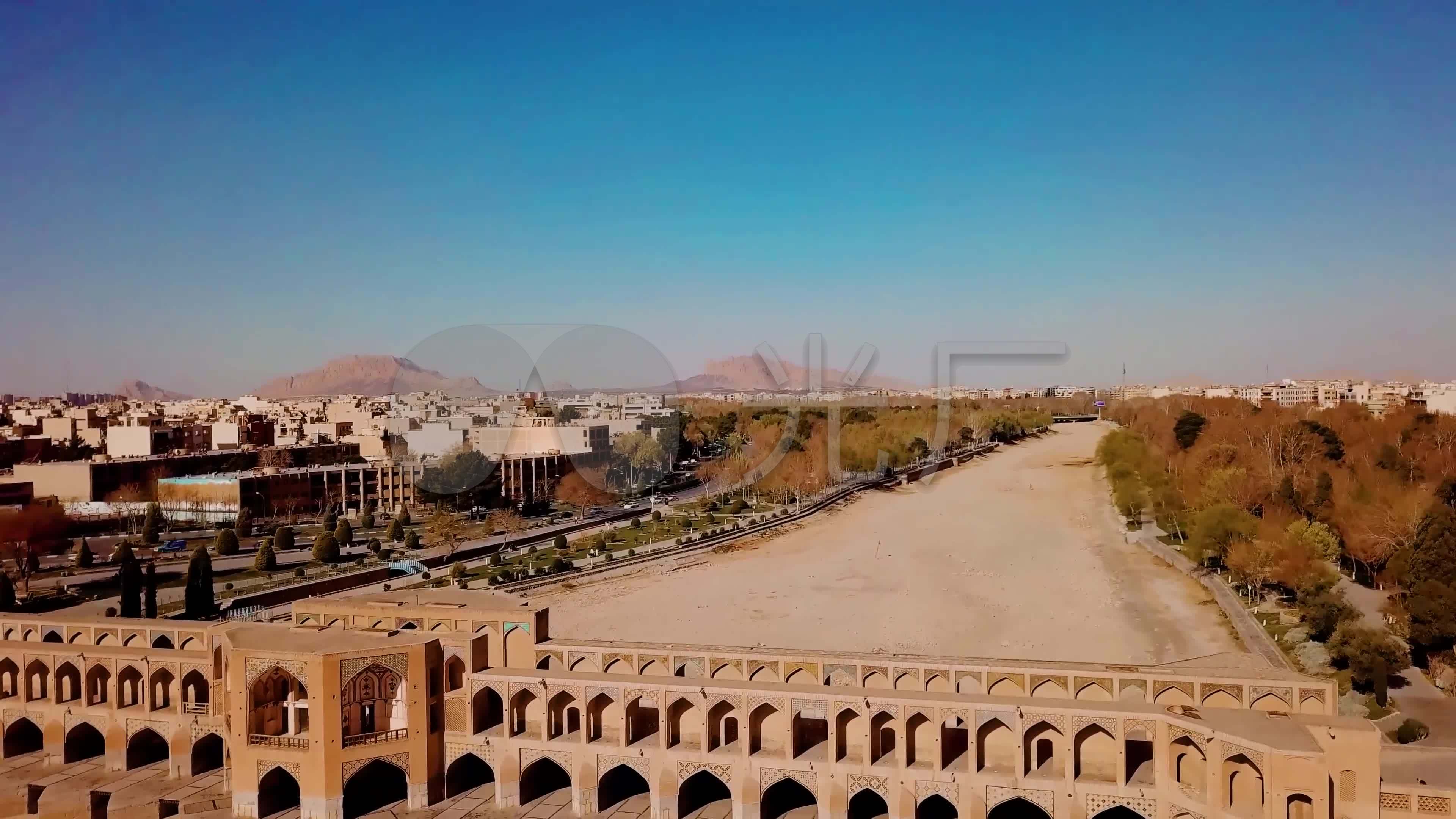 伊朗伊斯法罕城市古迹_3840x2160_高清视频素材下载(编号:2776250)