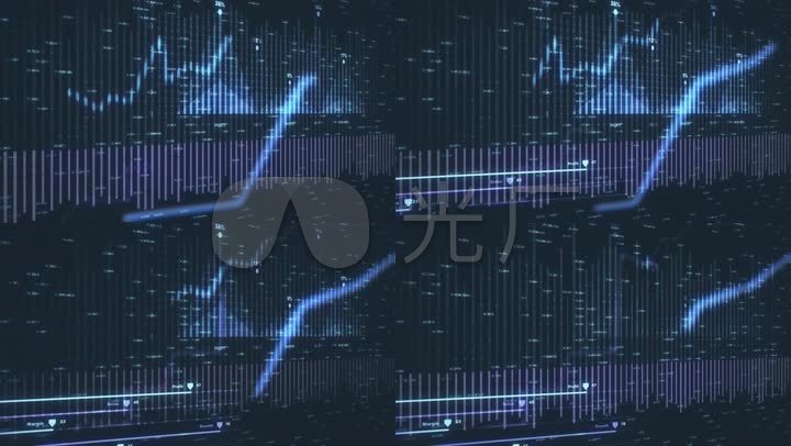 数字表格背景