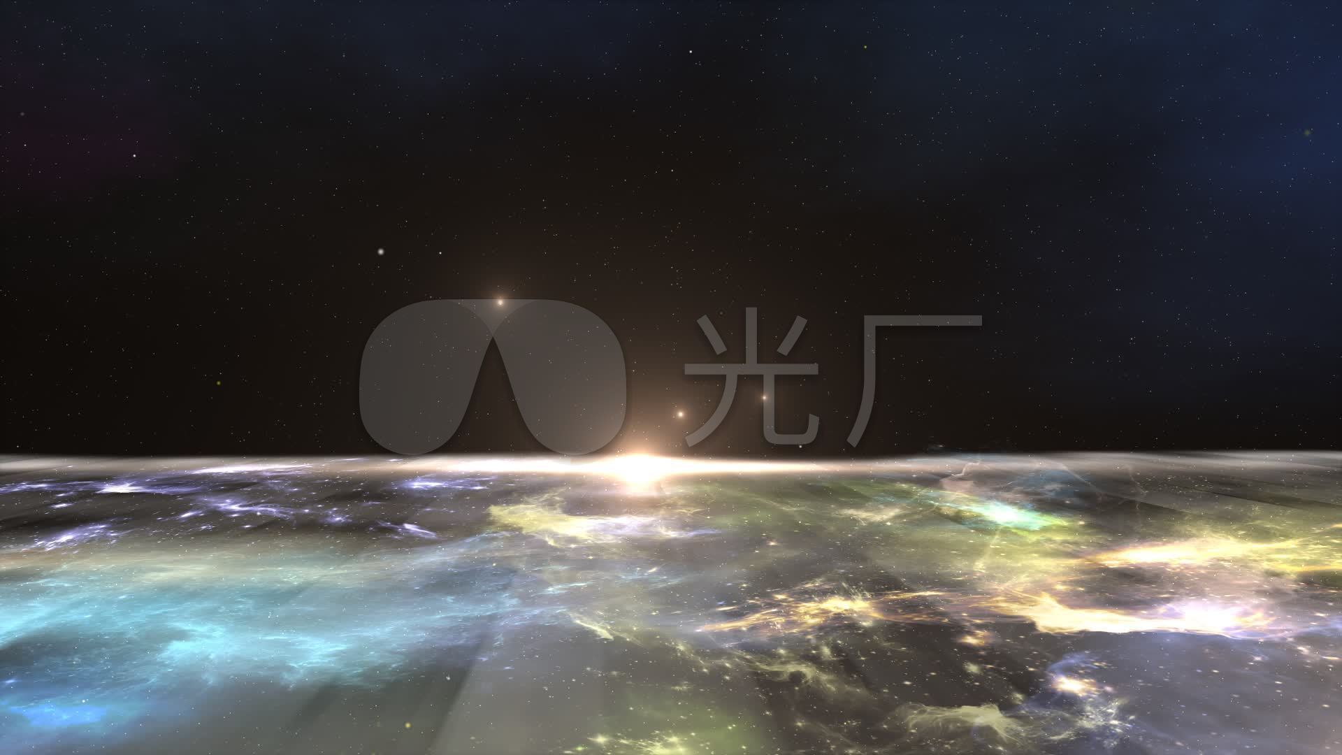 时空隧道时空桥梁唯美星空