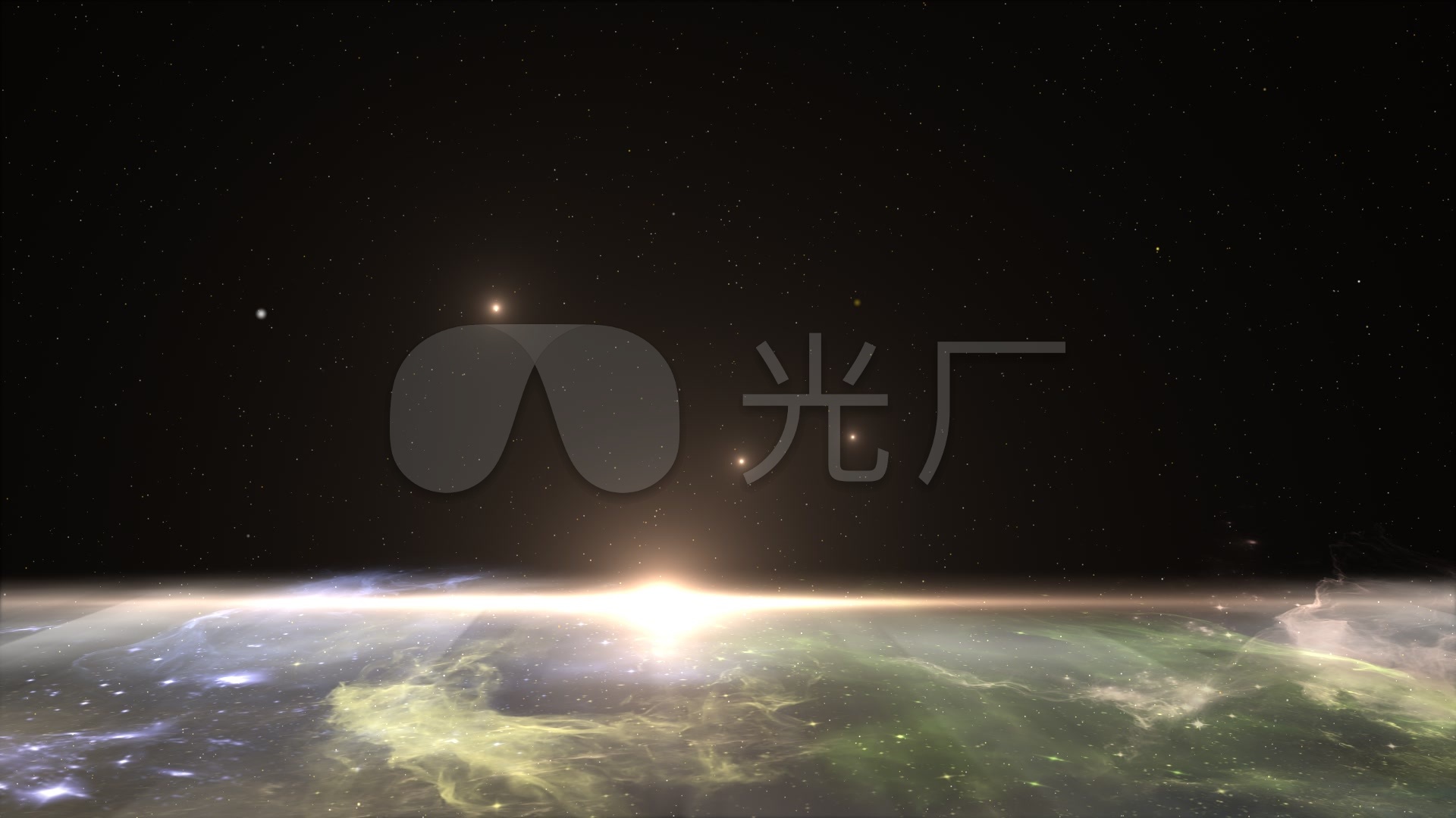 时空隧道时空桥梁唯美星空