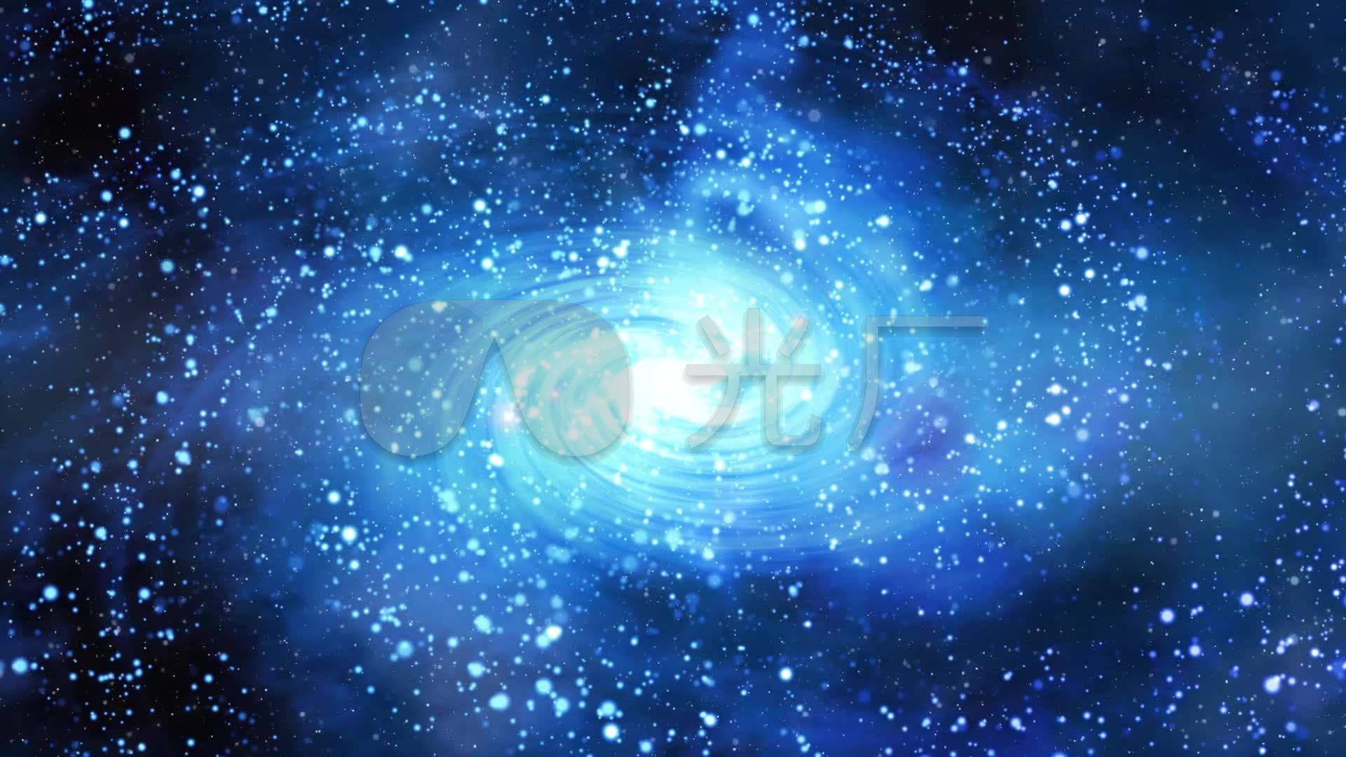 唯美粒子星空浪漫星河