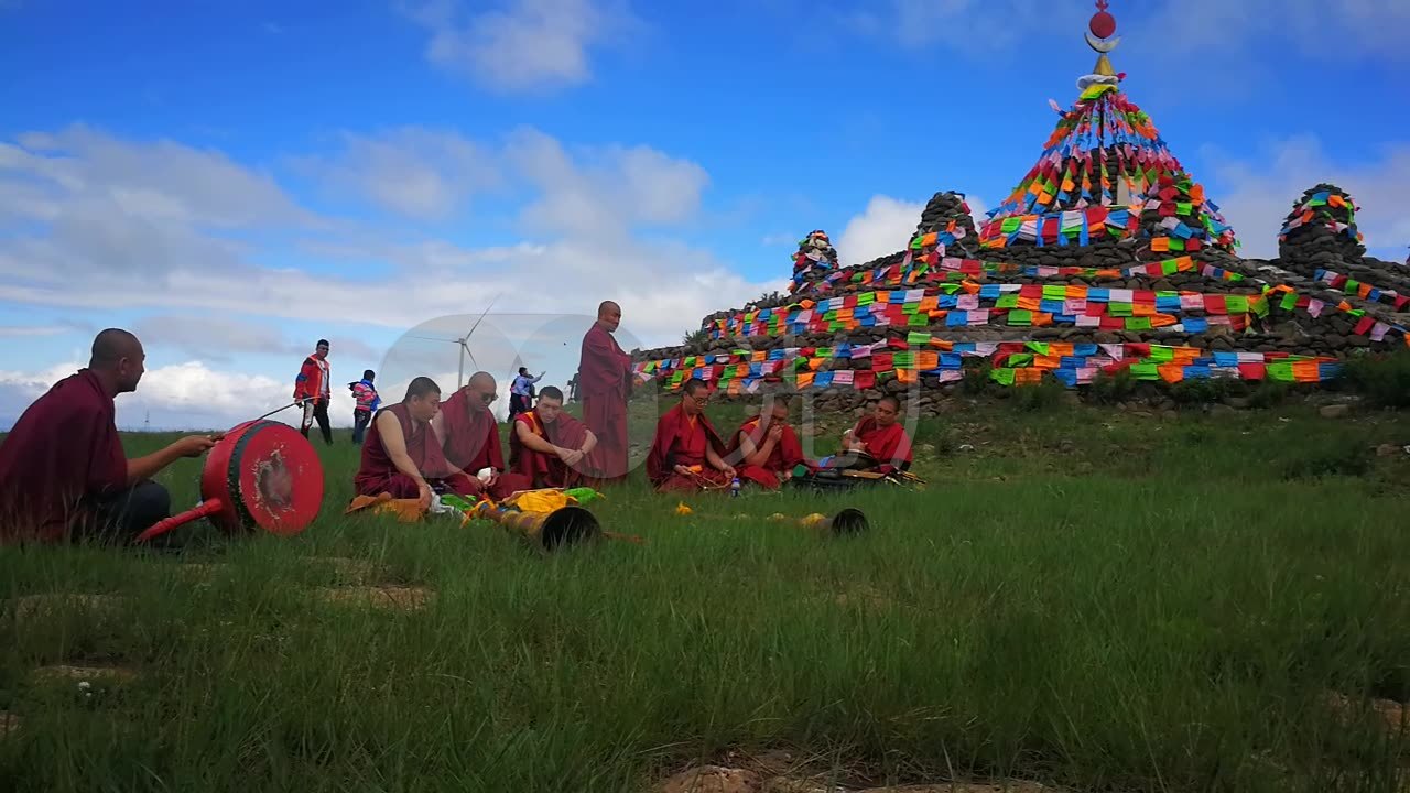 祭敖包场景_1280x720_高清视频素材下载(编号:2786972