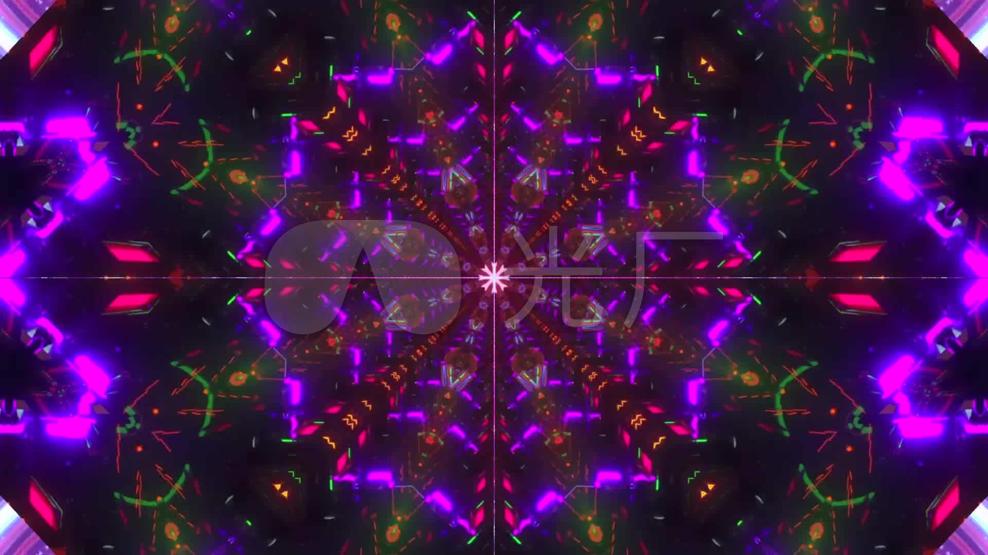 迪厅酒吧狂乱闪耀花纹背景素材