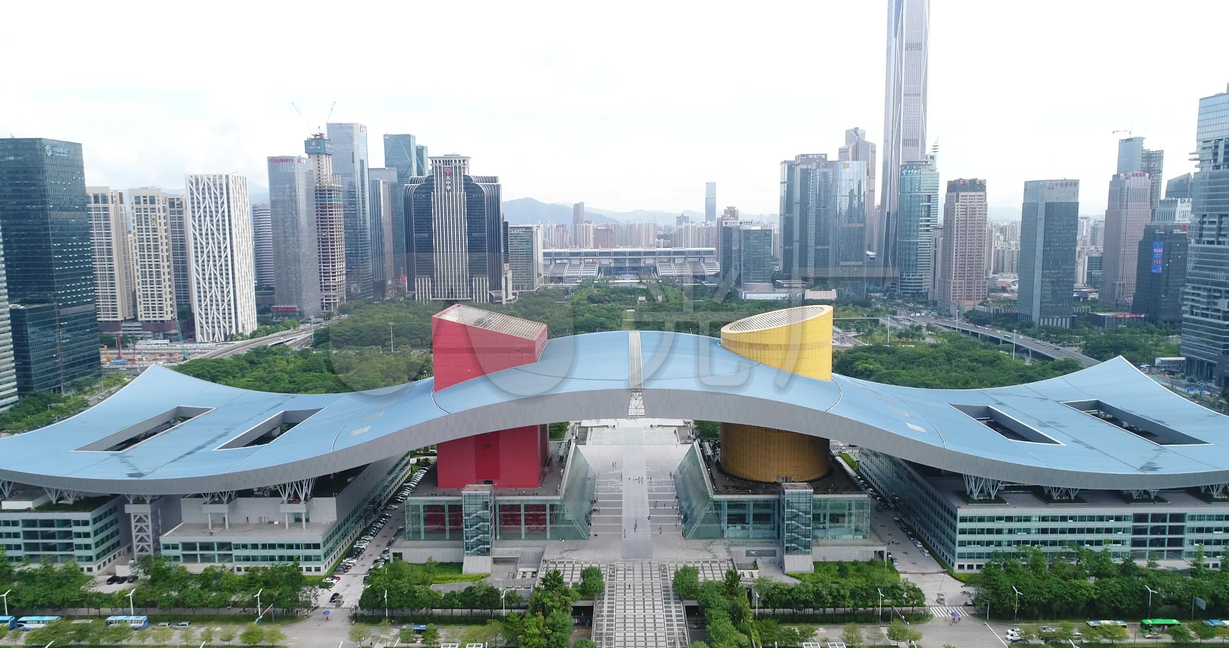 深圳市政府航拍4k超高清分辨率_4096x2160_高清视频