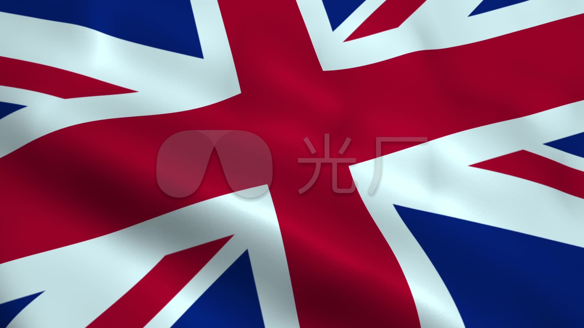 英国国旗旗帜视频素材_1920x1080_高清视频素材下载
