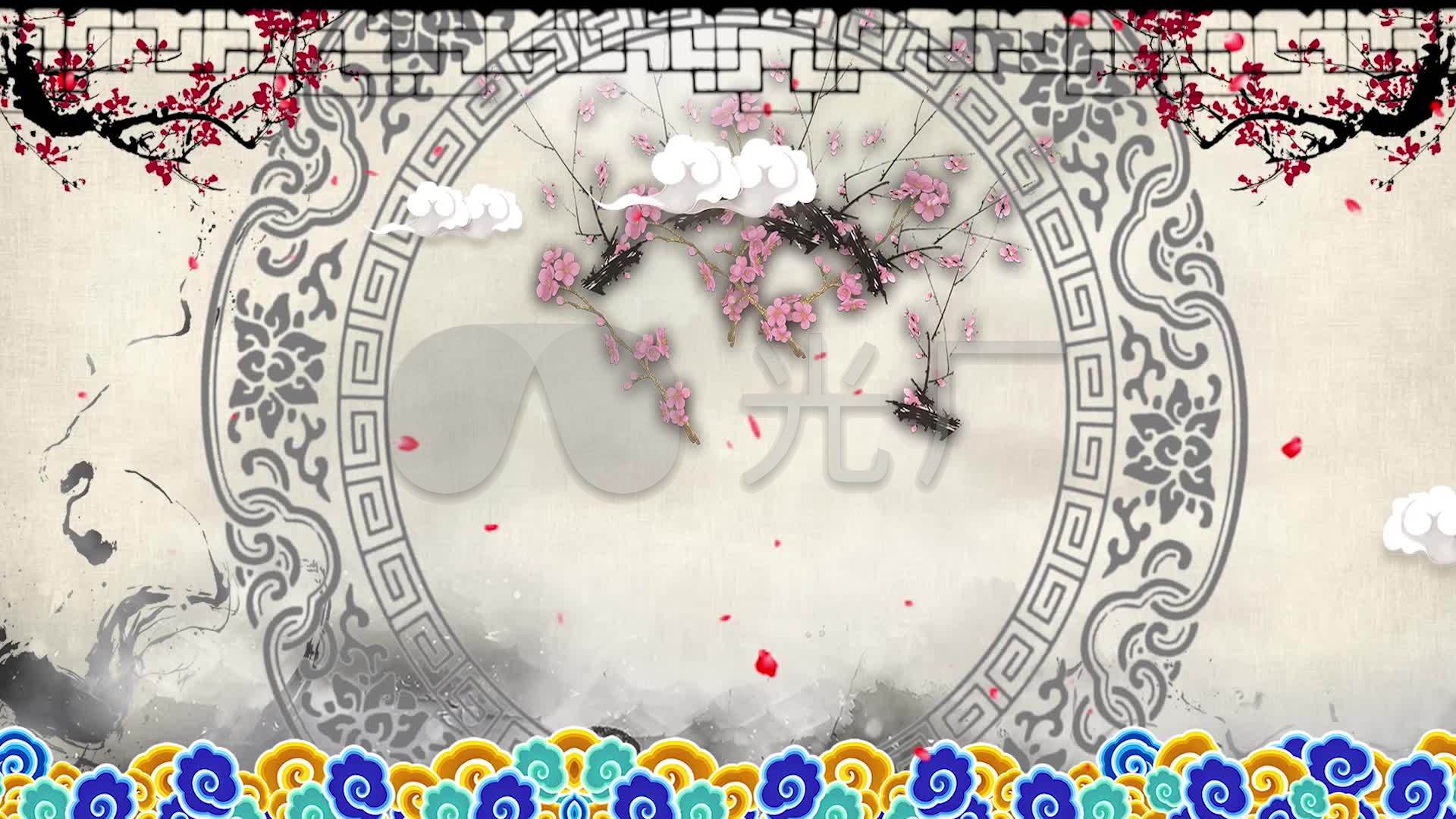 中国风戏曲脸谱背景_1920x1080_高清视频素材下载(:)