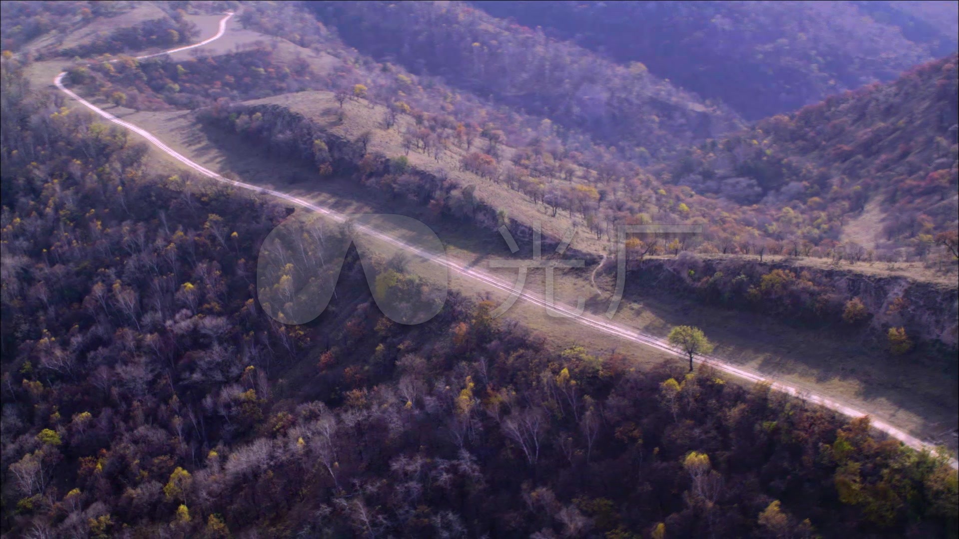 秦直道道路古代高速路秦朝道路_1920x1080_高清视频素材下载(编号