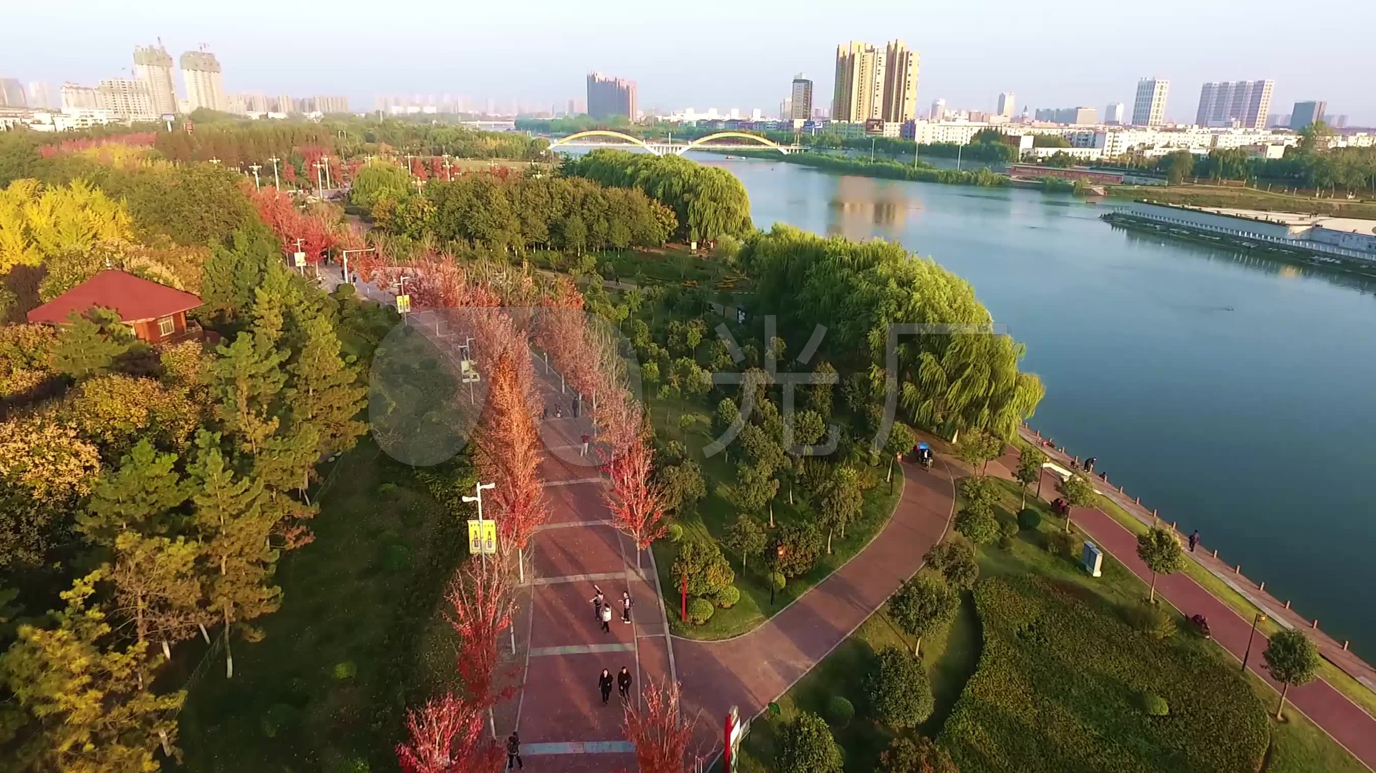 漯河沙澧河流风光优美醉河流美景漯河沙澧_27040