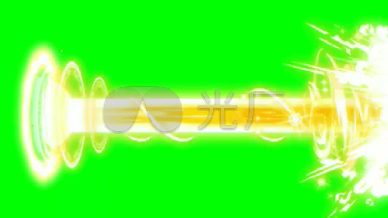 龟派气功特效素材