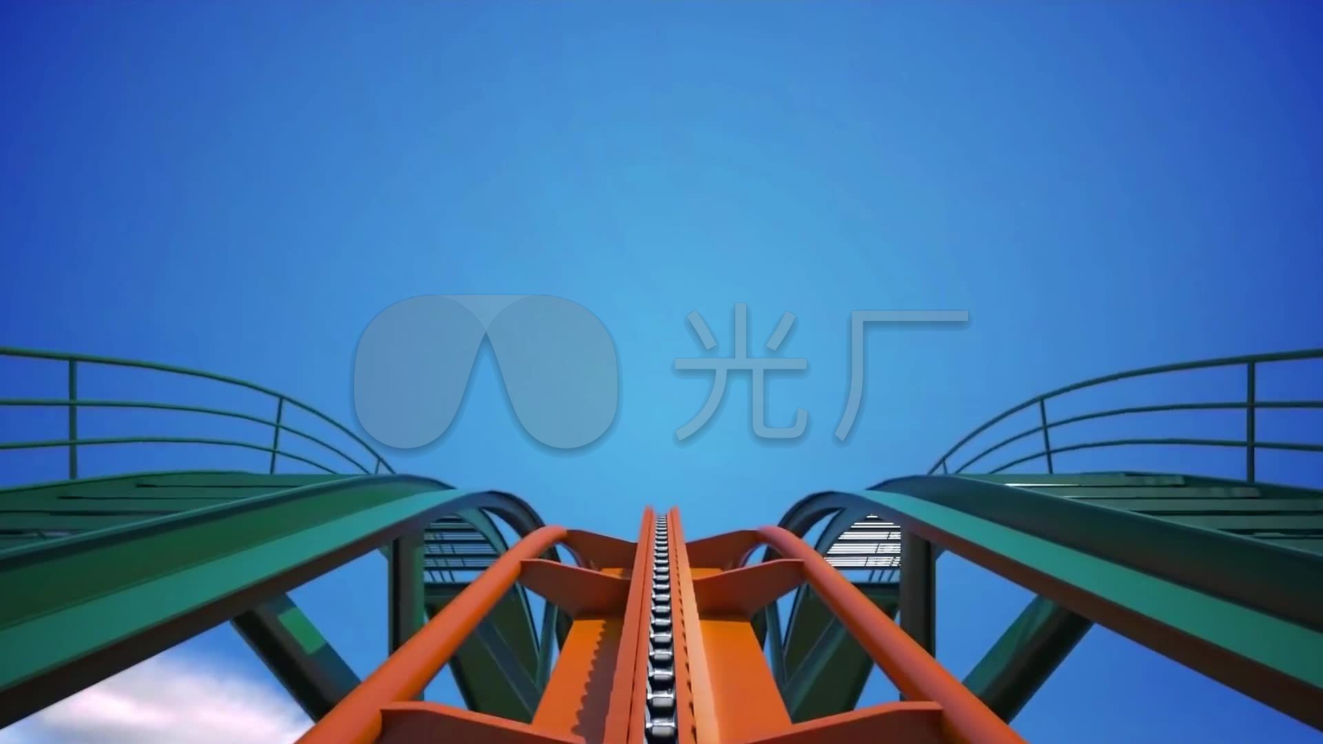 过山车第一视角_1920x1080_高清视频素材下载(编号:)