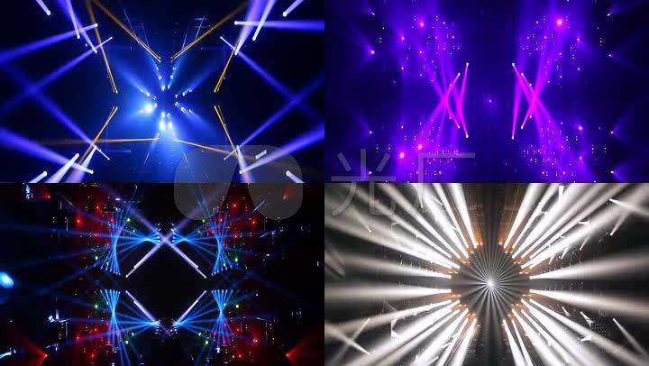 爵士舞台劲爆炫酷粒子闪灯灯光动感音乐跨年春节新年春晚舞