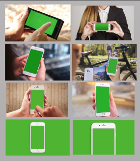 手机绿幕素材视频素材下载, 手机绿幕素材AE模