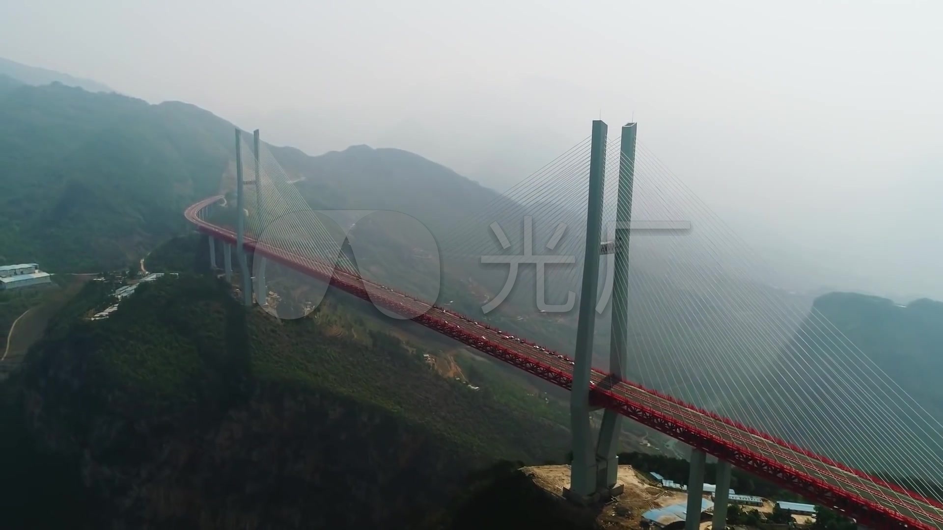 贵州云南交界北盘江大桥_1920x1080_高清视频素材下载(编号:2855416)