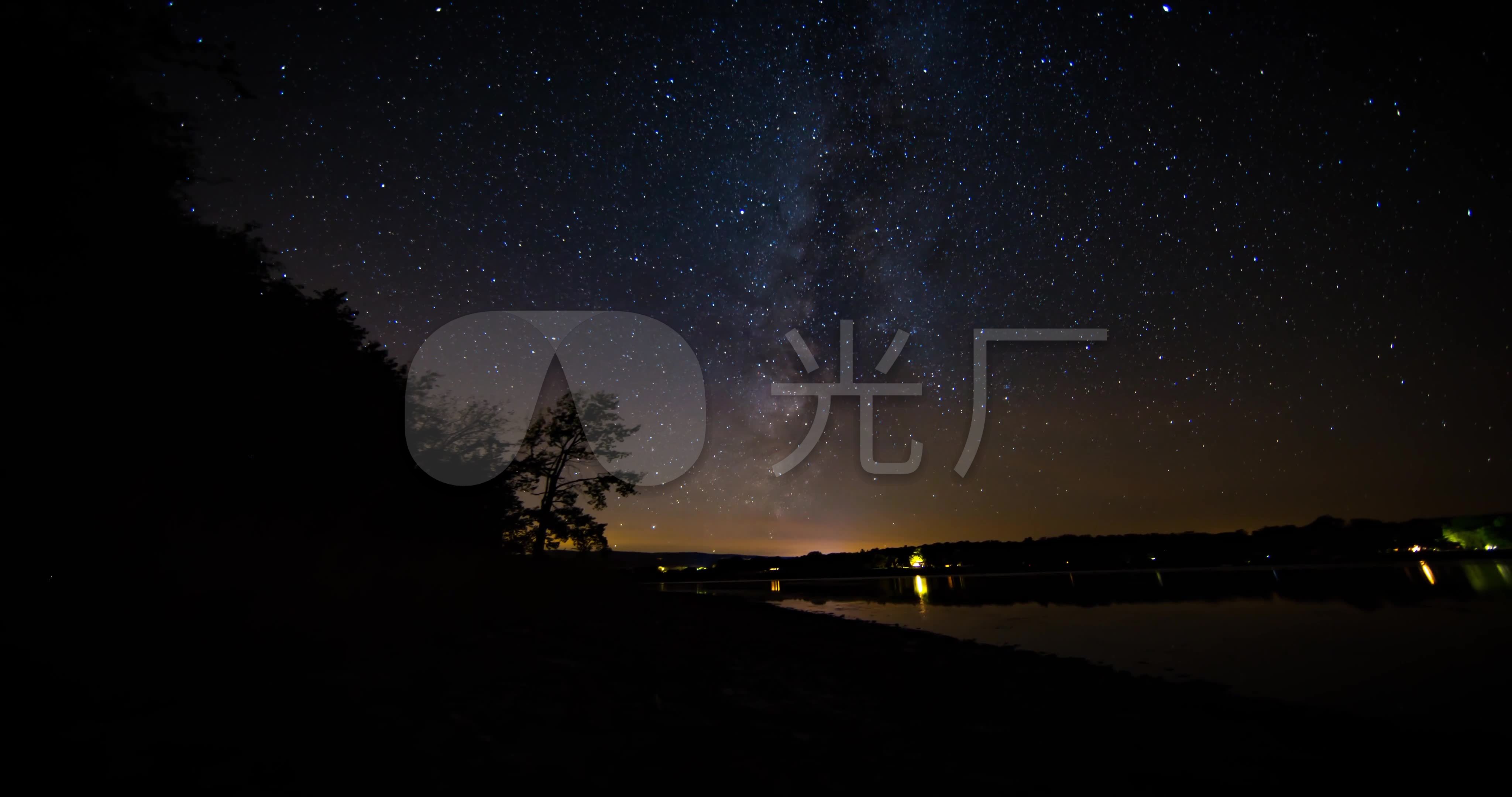 自然星空4k_4096x2160_高清视频素材下载(编号:)_实拍