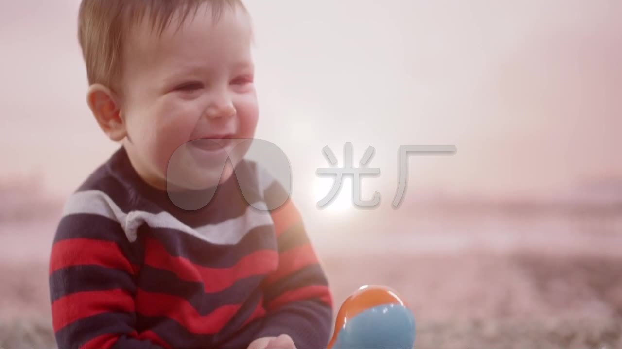 国外儿童幼儿-可爱欧美外国宝宝视频素材2_12